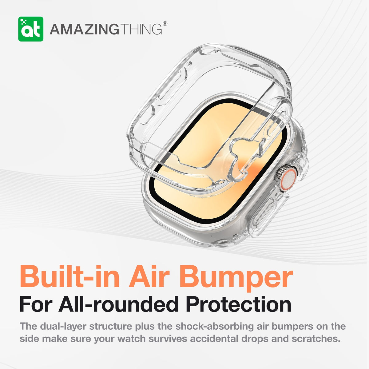 Apple Watch Ultra- Minimal Drop-Proof Case