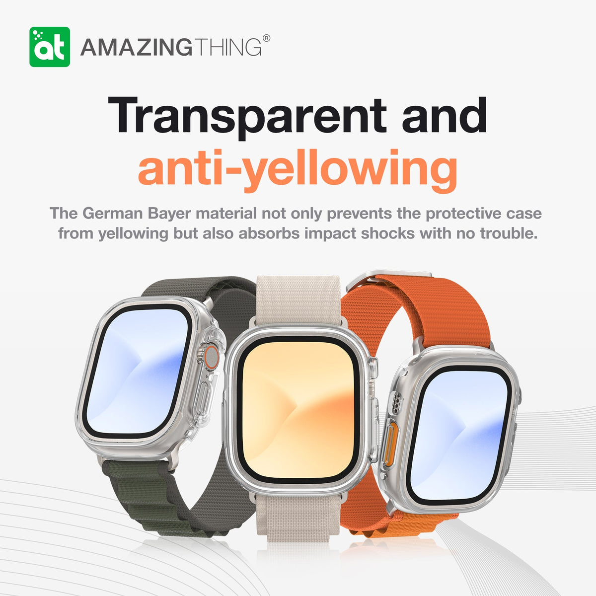 Apple Watch Ultra- Minimal Drop-Proof Case