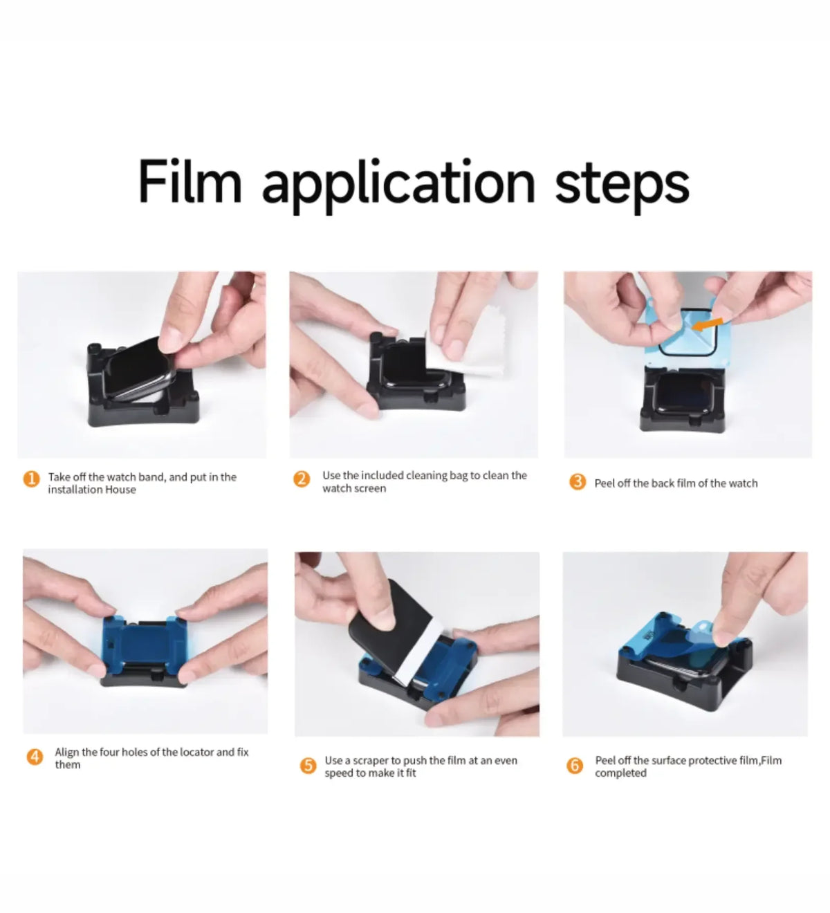 Apple Watch Hydrogel Screen Protector - 44/45/46/49 MM