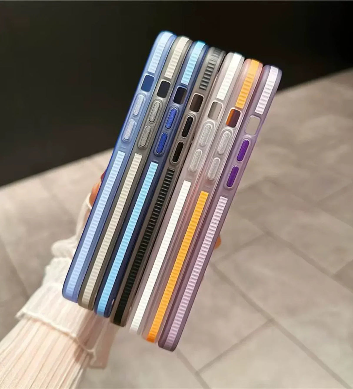 Corrugated Hybrid MagSafe Case Cover for iPhone - Desert