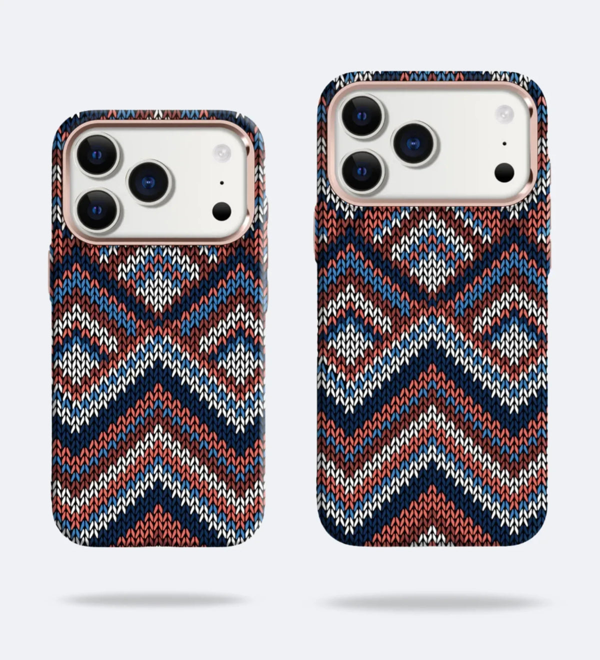 Knitted Pattern Carbon Fiber MagSafe iPhone Case Cover - Slim, Stylish & Protective