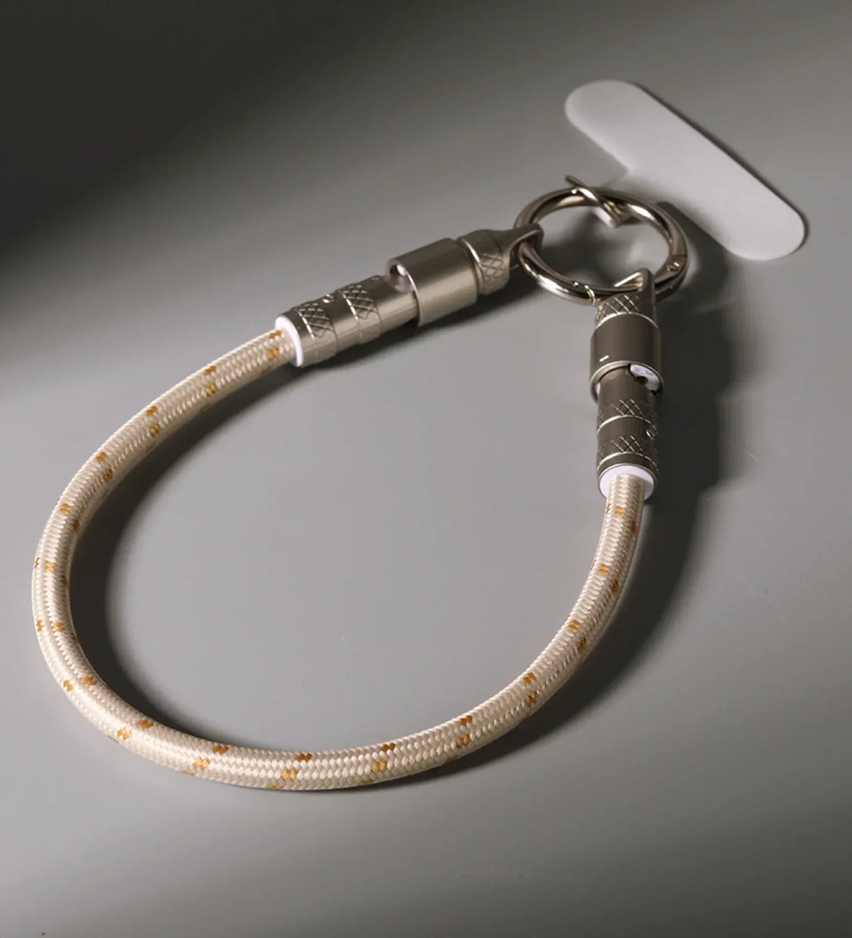 ROCK R15 Phone Lanyard + Fast-Charging Data Cable - Beige