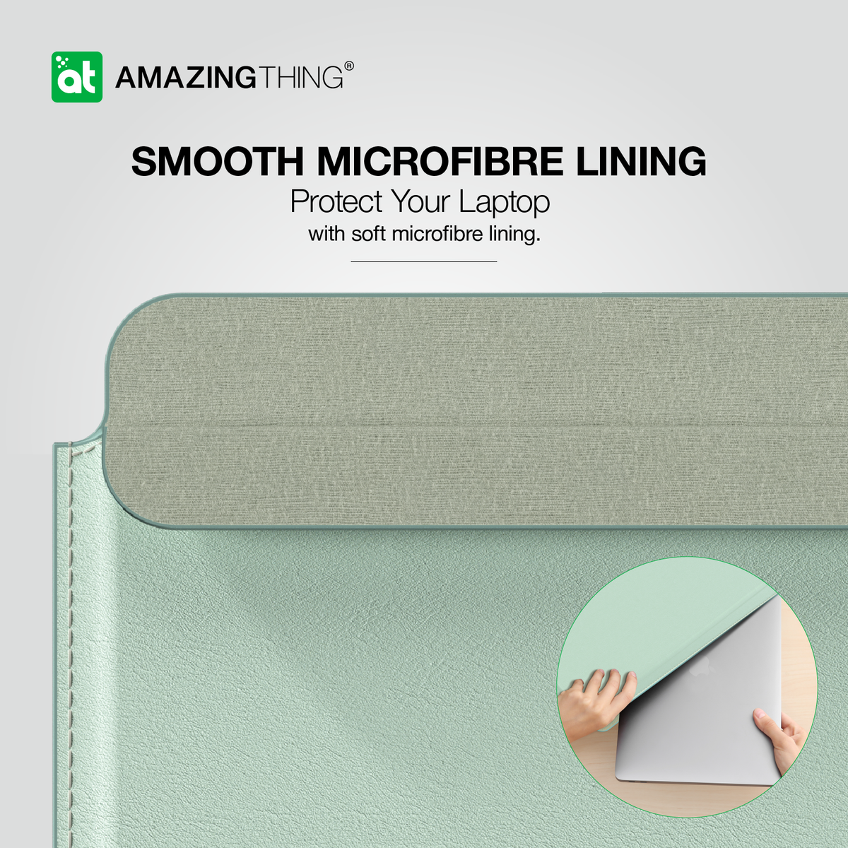 Matte Pro Mag Sleeve with Pocket for 14 inch Laptop