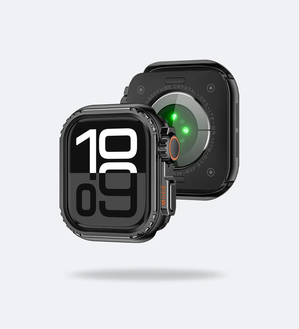 Apple Watch Ultra Cases & Covers - 49mm Stainless Steel Bumper