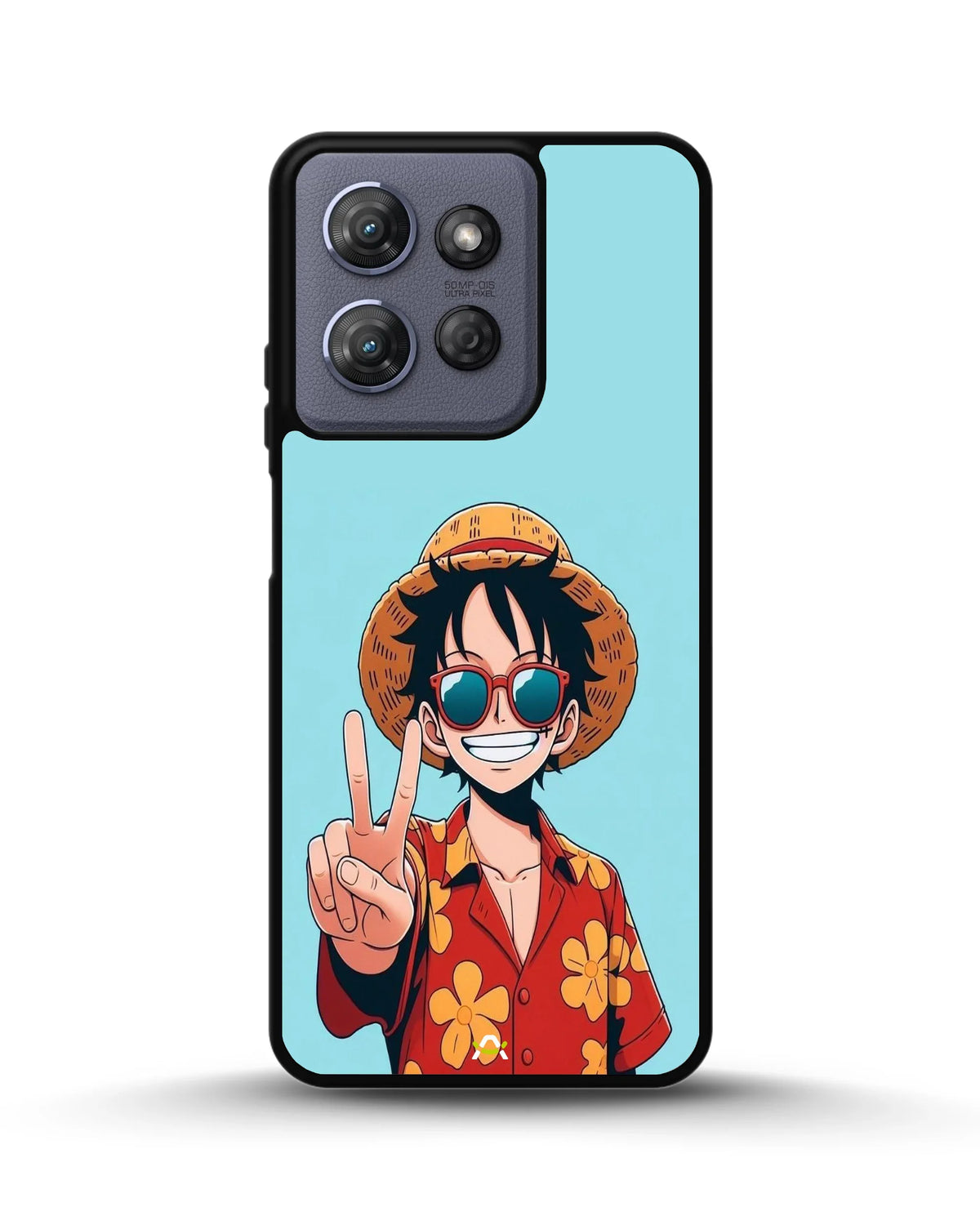 Anime Pirate Captain Phone Case - Red & Yellow Adventure Print for iPhone, Samsung, Pixel, OnePlus & Vivo