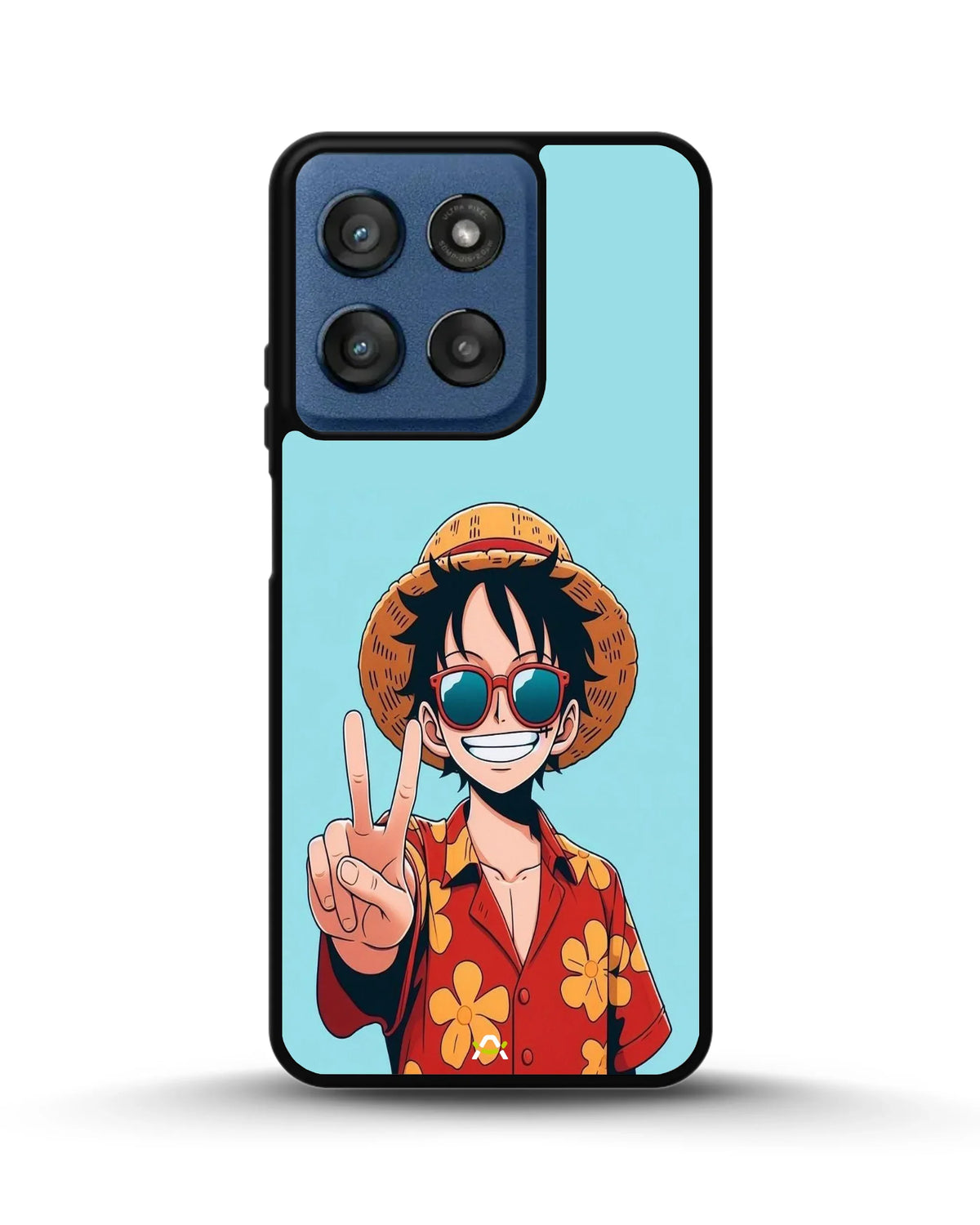 Anime Pirate Captain Phone Case - Red & Yellow Adventure Print for iPhone, Samsung, Pixel, OnePlus & Vivo