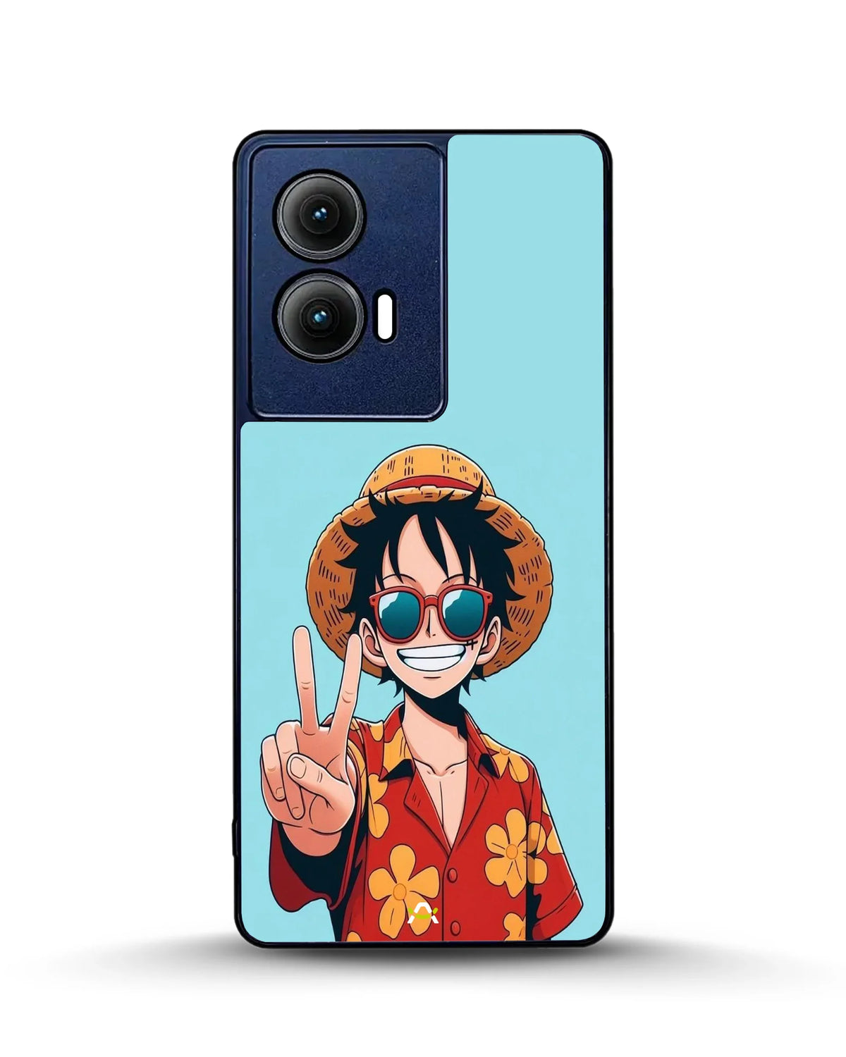 Anime Pirate Captain Phone Case - Red & Yellow Adventure Print for iPhone, Samsung, Pixel, OnePlus & Vivo
