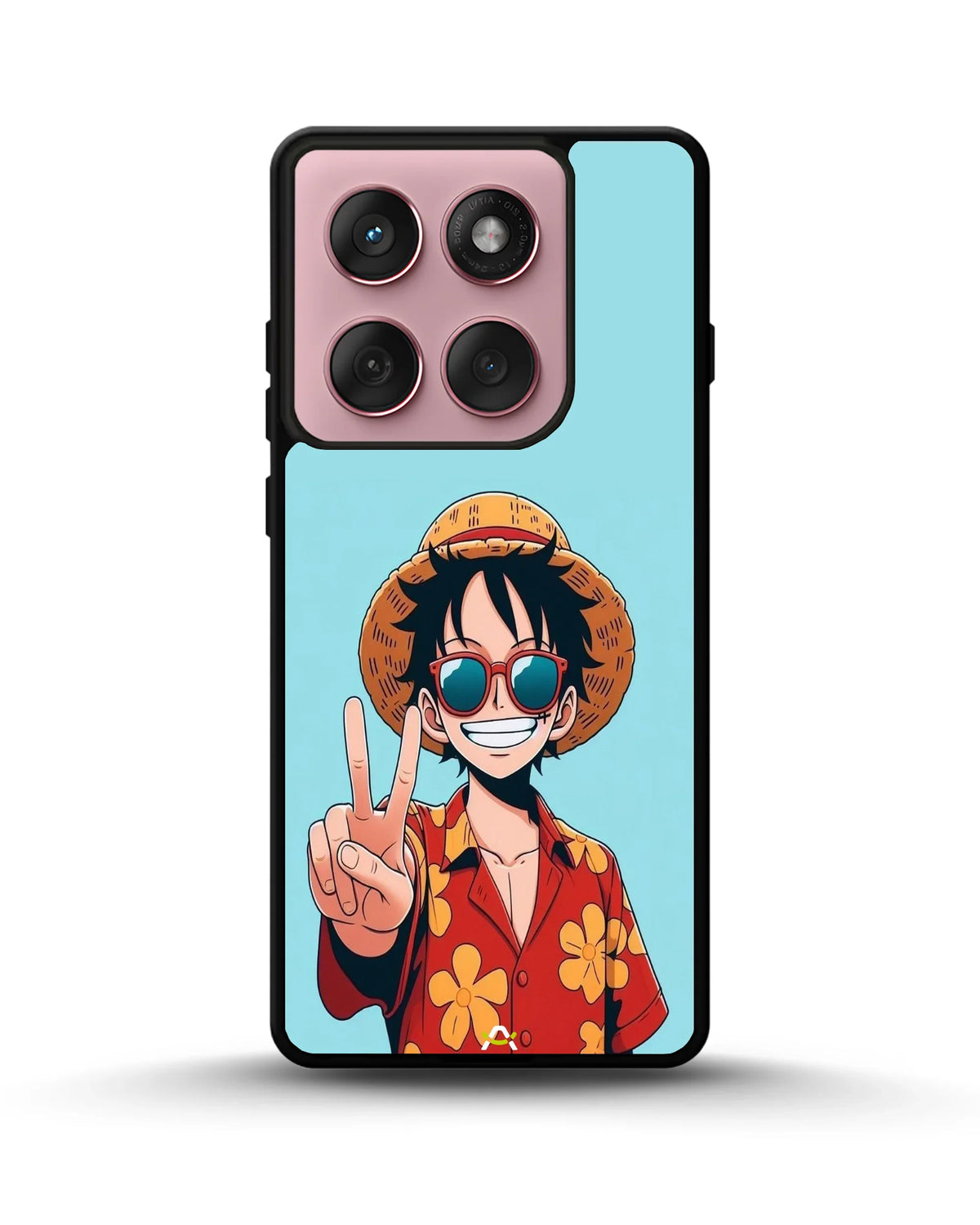 Anime Pirate Captain Phone Case - Red & Yellow Adventure Print for iPhone, Samsung, Pixel, OnePlus & Vivo