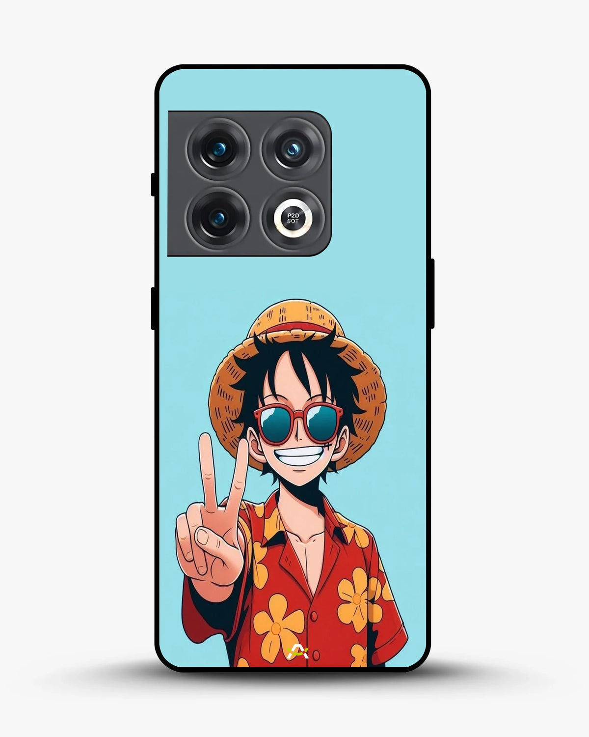 Anime Pirate Captain Phone Case - Red & Yellow Adventure Print for iPhone, Samsung, Pixel, OnePlus & Vivo