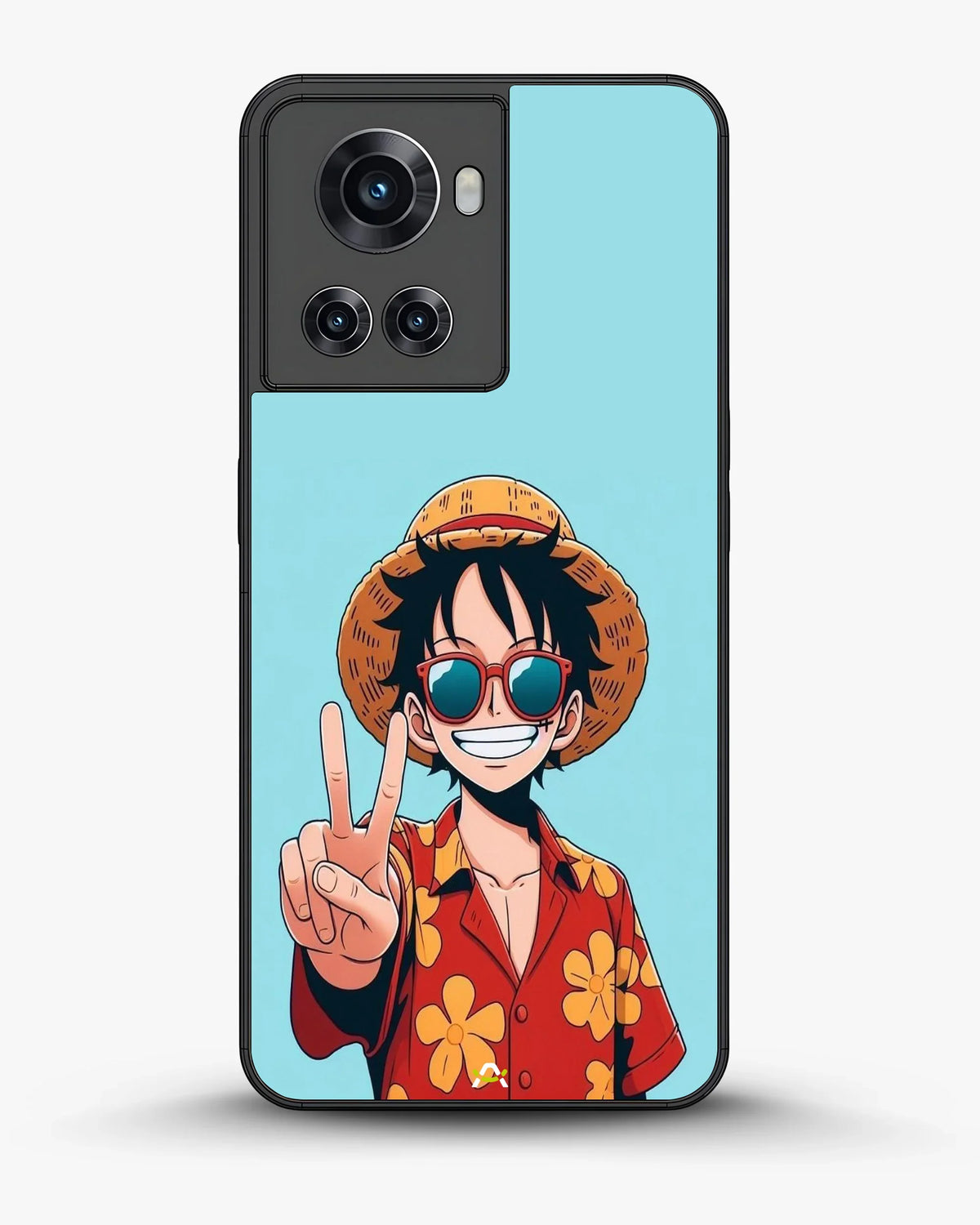 Anime Pirate Captain Phone Case - Red & Yellow Adventure Print for iPhone, Samsung, Pixel, OnePlus & Vivo
