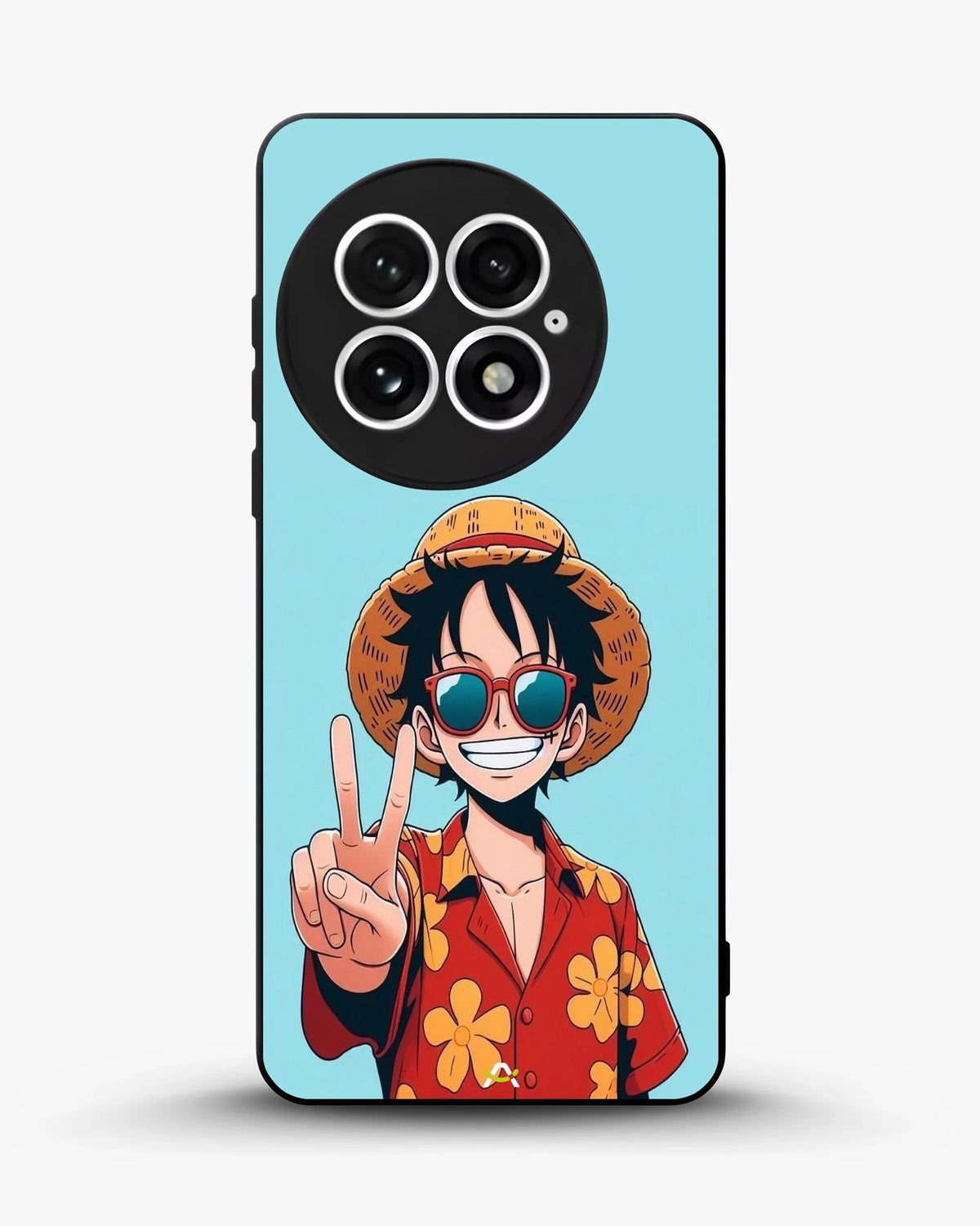 Anime Pirate Captain Phone Case - Red & Yellow Adventure Print for iPhone, Samsung, Pixel, OnePlus & Vivo