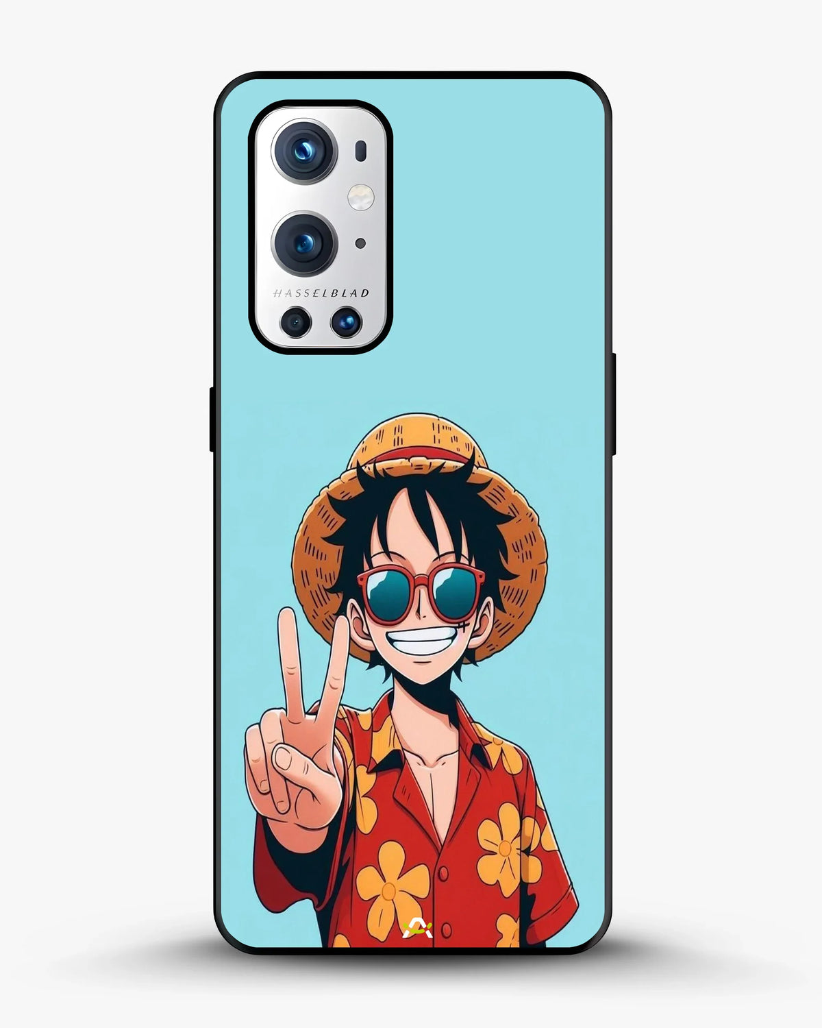 Anime Pirate Captain Phone Case - Red & Yellow Adventure Print for iPhone, Samsung, Pixel, OnePlus & Vivo