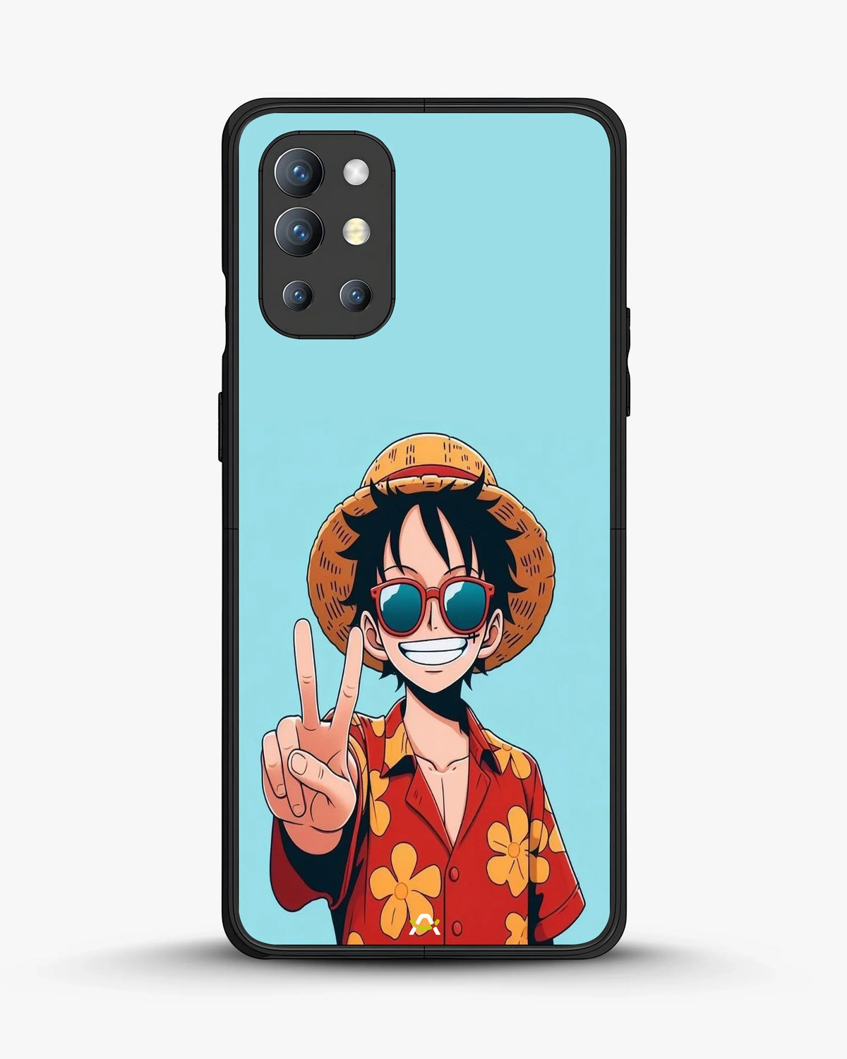 Anime Pirate Captain Phone Case - Red & Yellow Adventure Print for iPhone, Samsung, Pixel, OnePlus & Vivo