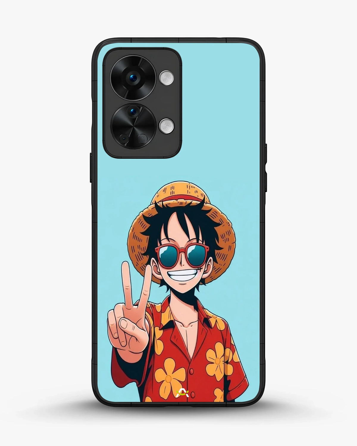 Anime Pirate Captain Phone Case - Red & Yellow Adventure Print for iPhone, Samsung, Pixel, OnePlus & Vivo