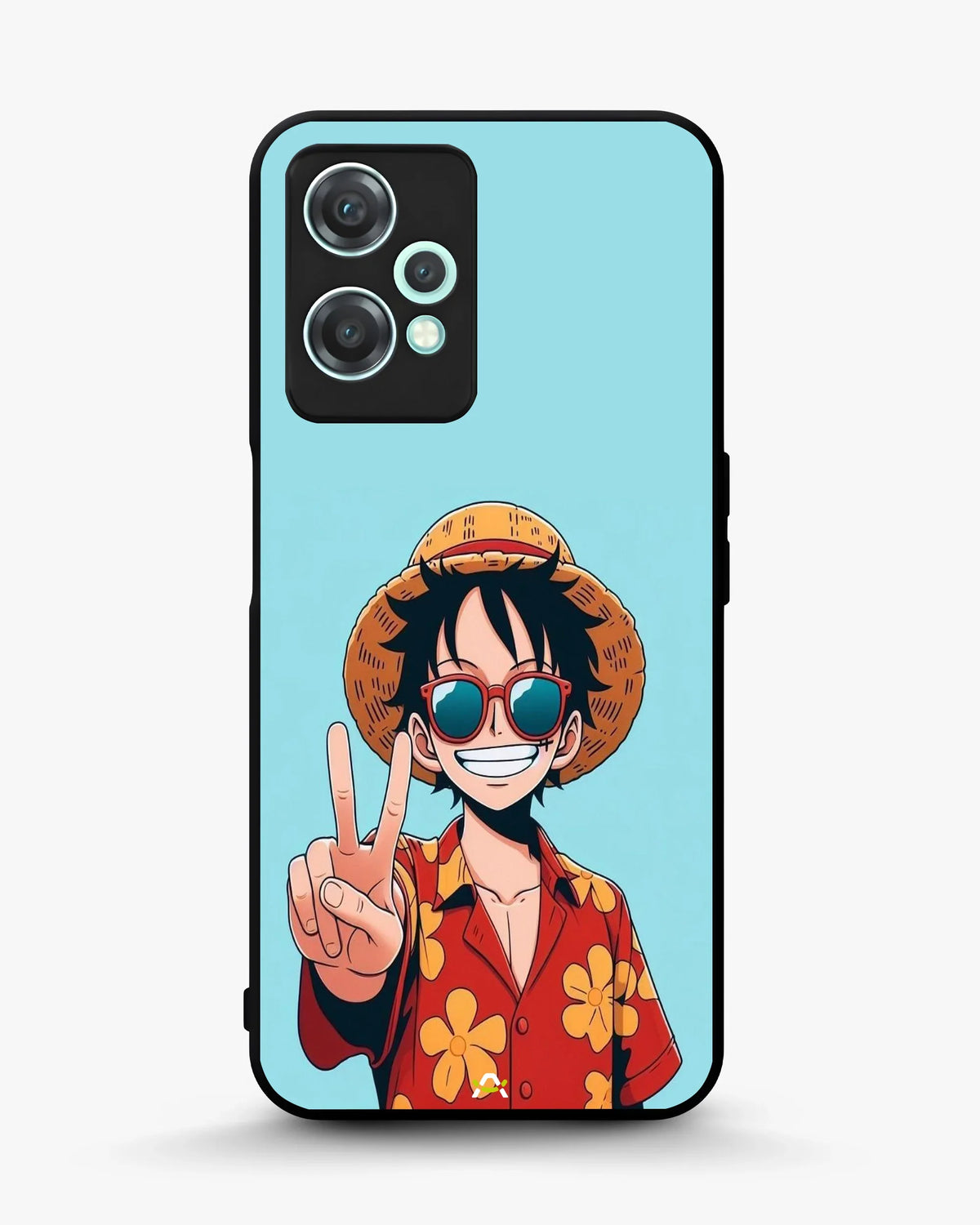 Anime Pirate Captain Phone Case - Red & Yellow Adventure Print for iPhone, Samsung, Pixel, OnePlus & Vivo