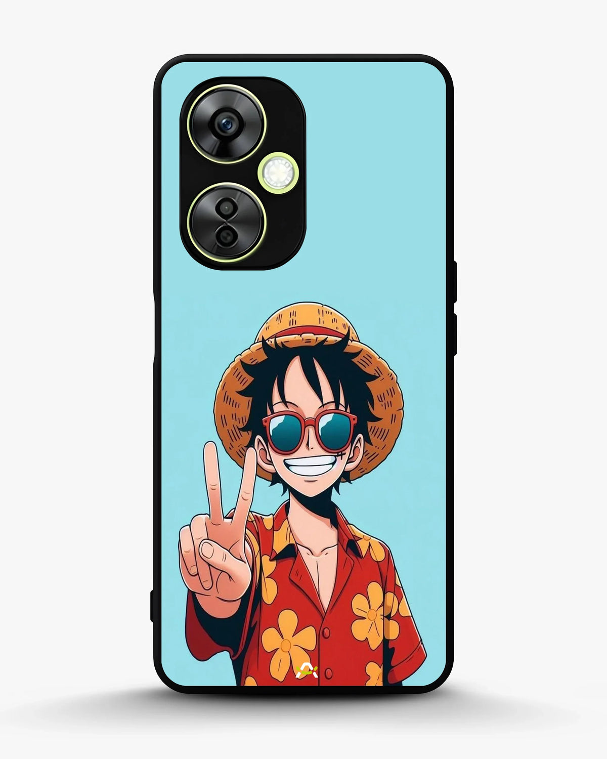 Anime Pirate Captain Phone Case - Red & Yellow Adventure Print for iPhone, Samsung, Pixel, OnePlus & Vivo