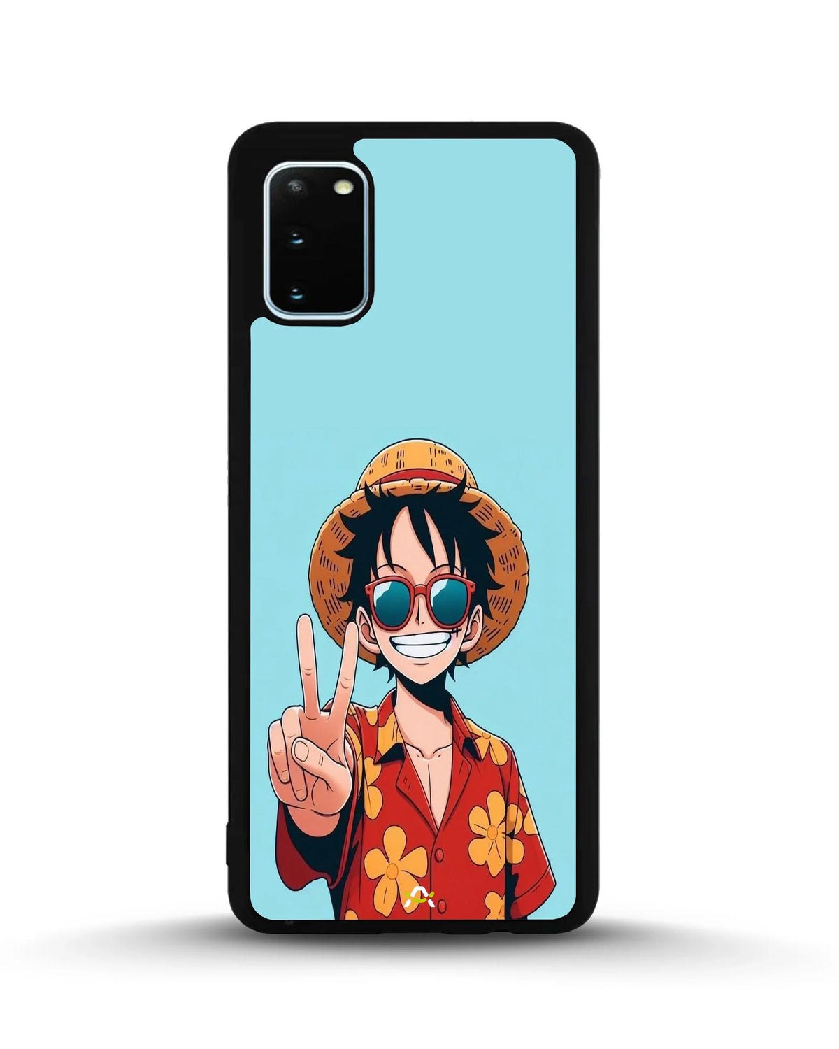 Anime Pirate Captain Phone Case - Red & Yellow Adventure Print for iPhone, Samsung, Pixel, OnePlus & Vivo