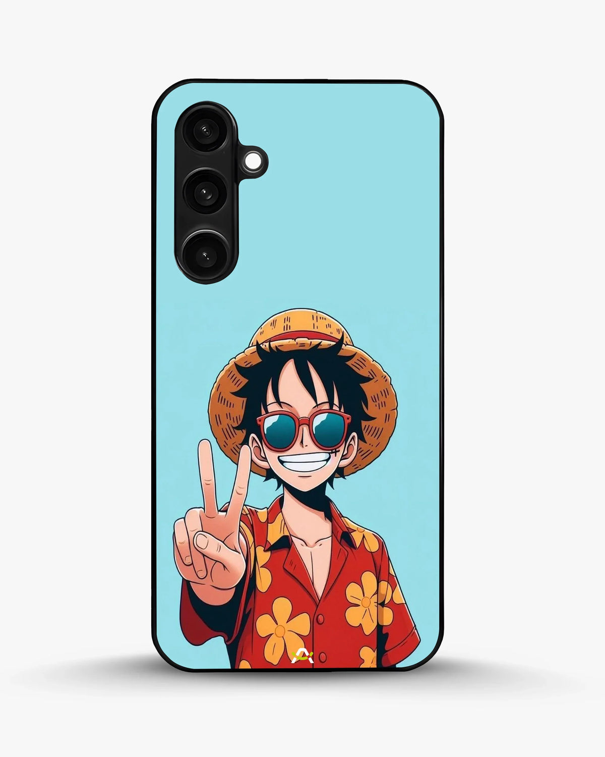 Anime Pirate Captain Phone Case - Red & Yellow Adventure Print for iPhone, Samsung, Pixel, OnePlus & Vivo