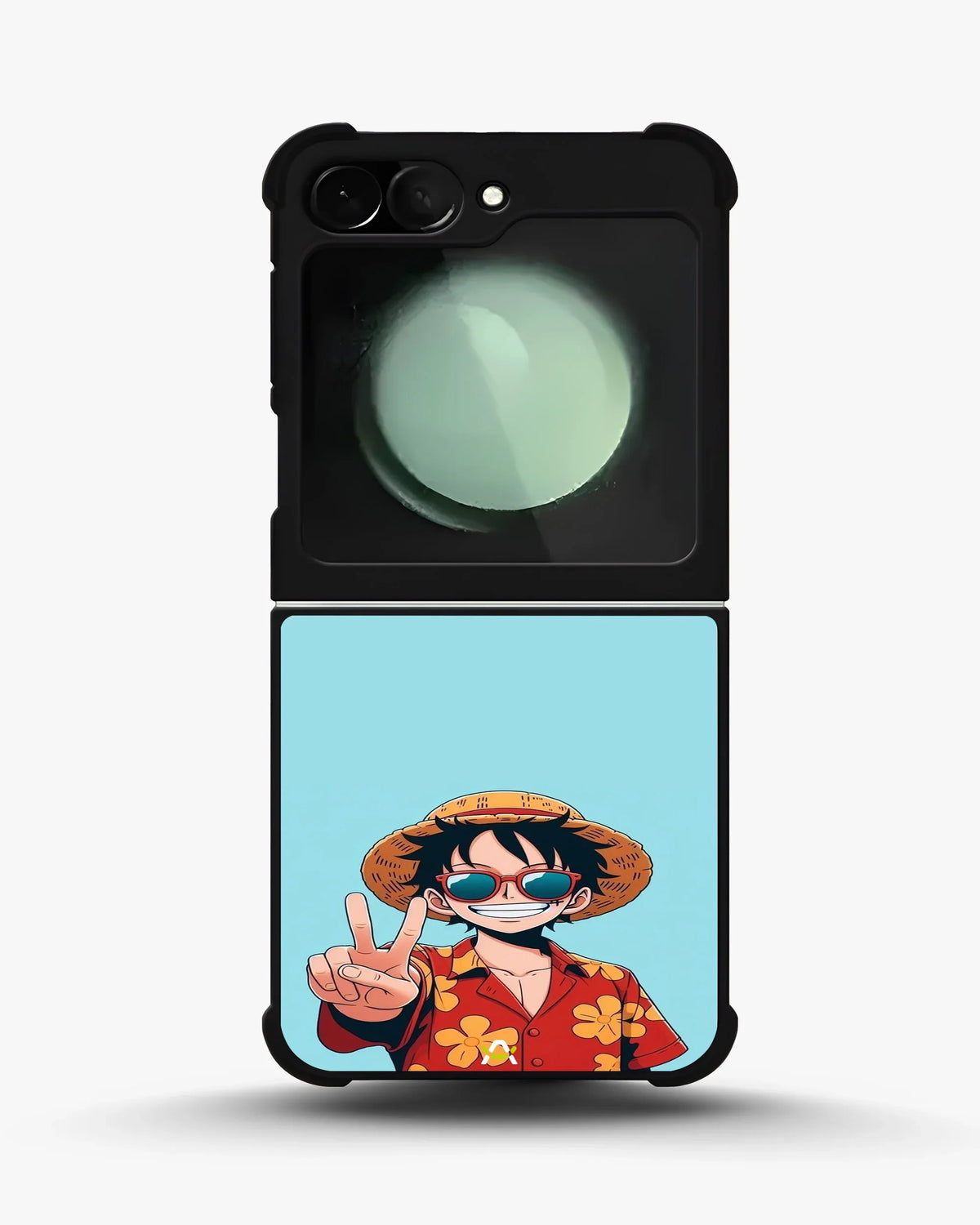 Anime Pirate Captain Phone Case - Red & Yellow Adventure Print for iPhone, Samsung, Pixel, OnePlus & Vivo