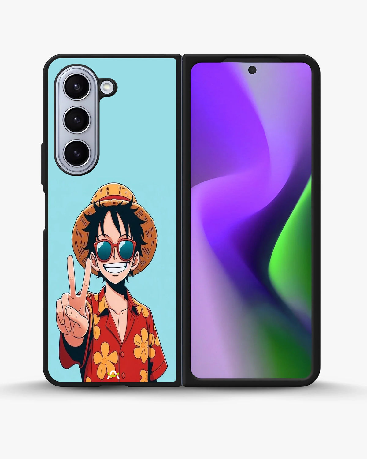 Anime Pirate Captain Phone Case - Red & Yellow Adventure Print for iPhone, Samsung, Pixel, OnePlus & Vivo