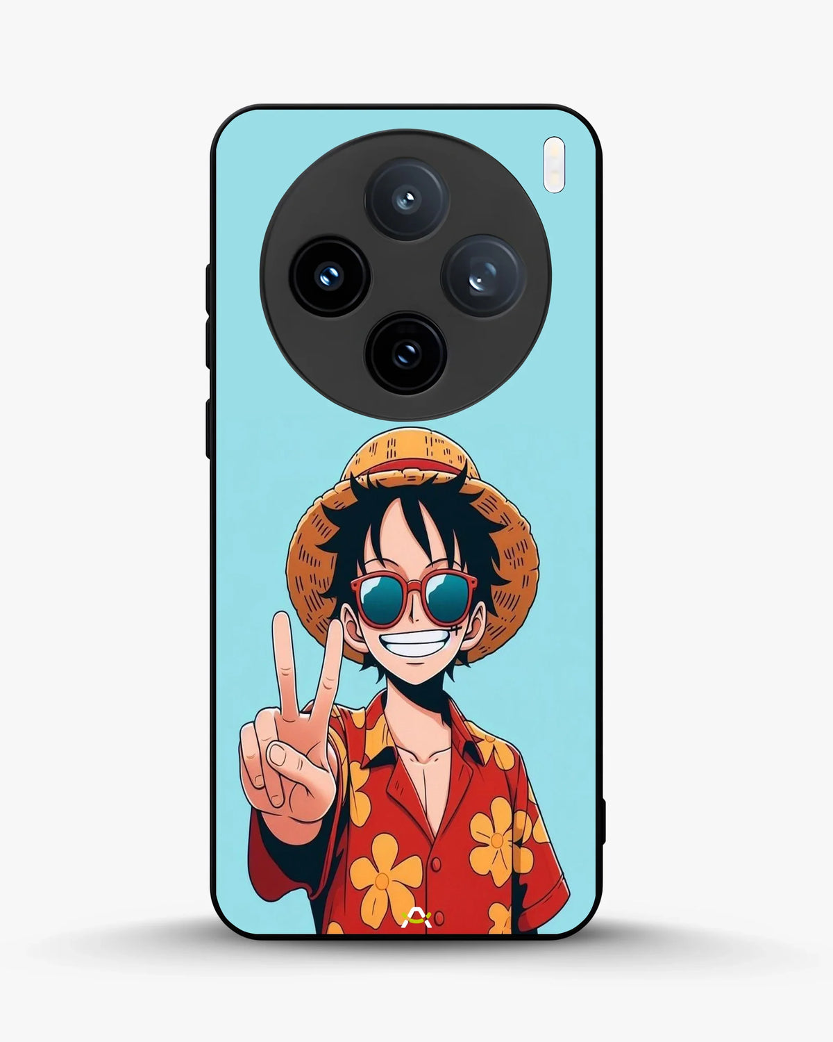 Anime Pirate Captain Phone Case - Red & Yellow Adventure Print for iPhone, Samsung, Pixel, OnePlus & Vivo