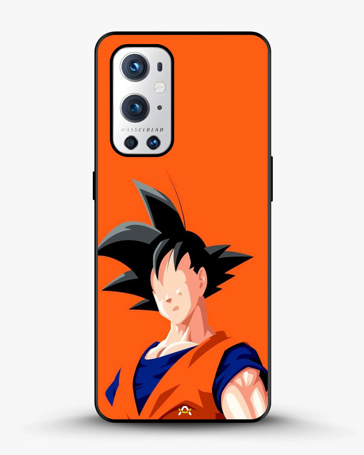 Anime Super Warrior Phone Case - Orange & Navy Fighter Print for iPhone, Samsung, Pixel, OnePlus & Vivo