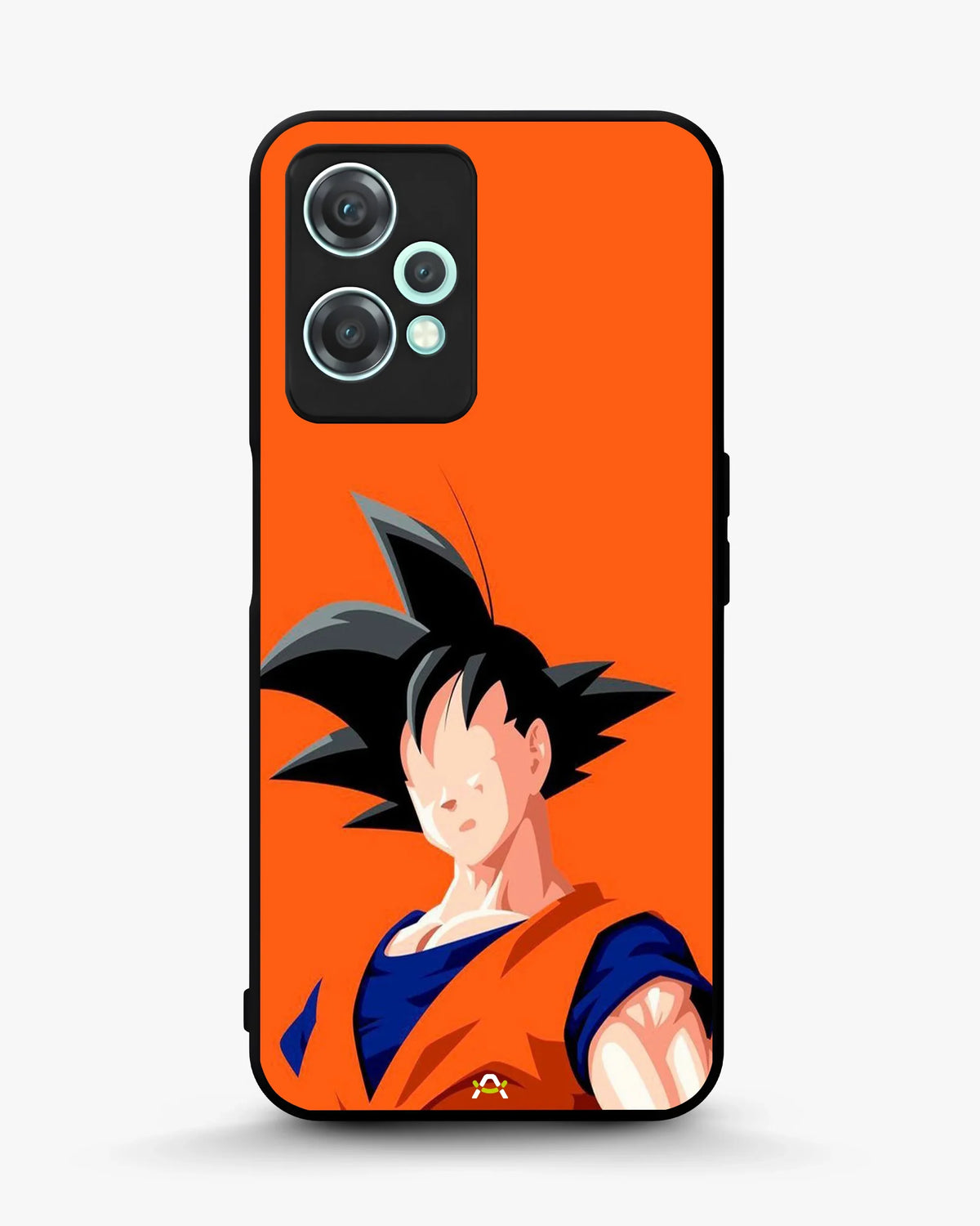 Anime Super Warrior Phone Case - Orange & Navy Fighter Print for iPhone, Samsung, Pixel, OnePlus & Vivo