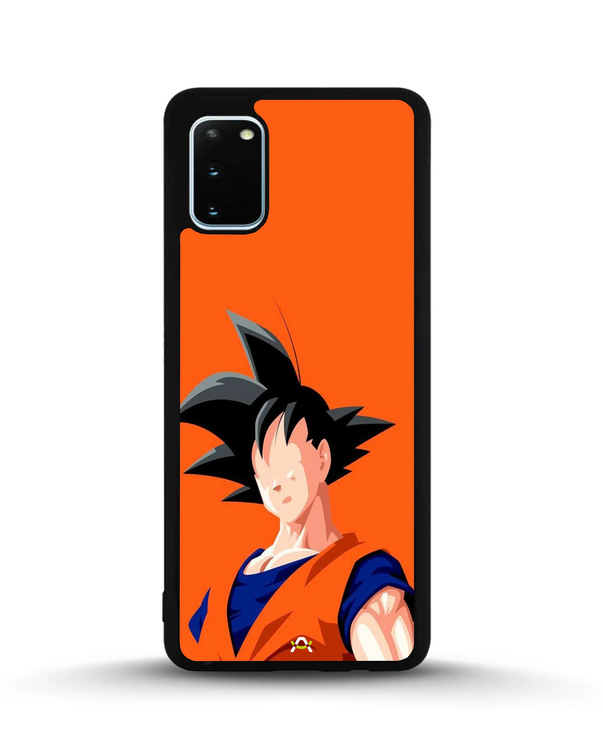 Anime Super Warrior Phone Case - Orange & Navy Fighter Print for iPhone, Samsung, Pixel, OnePlus & Vivo