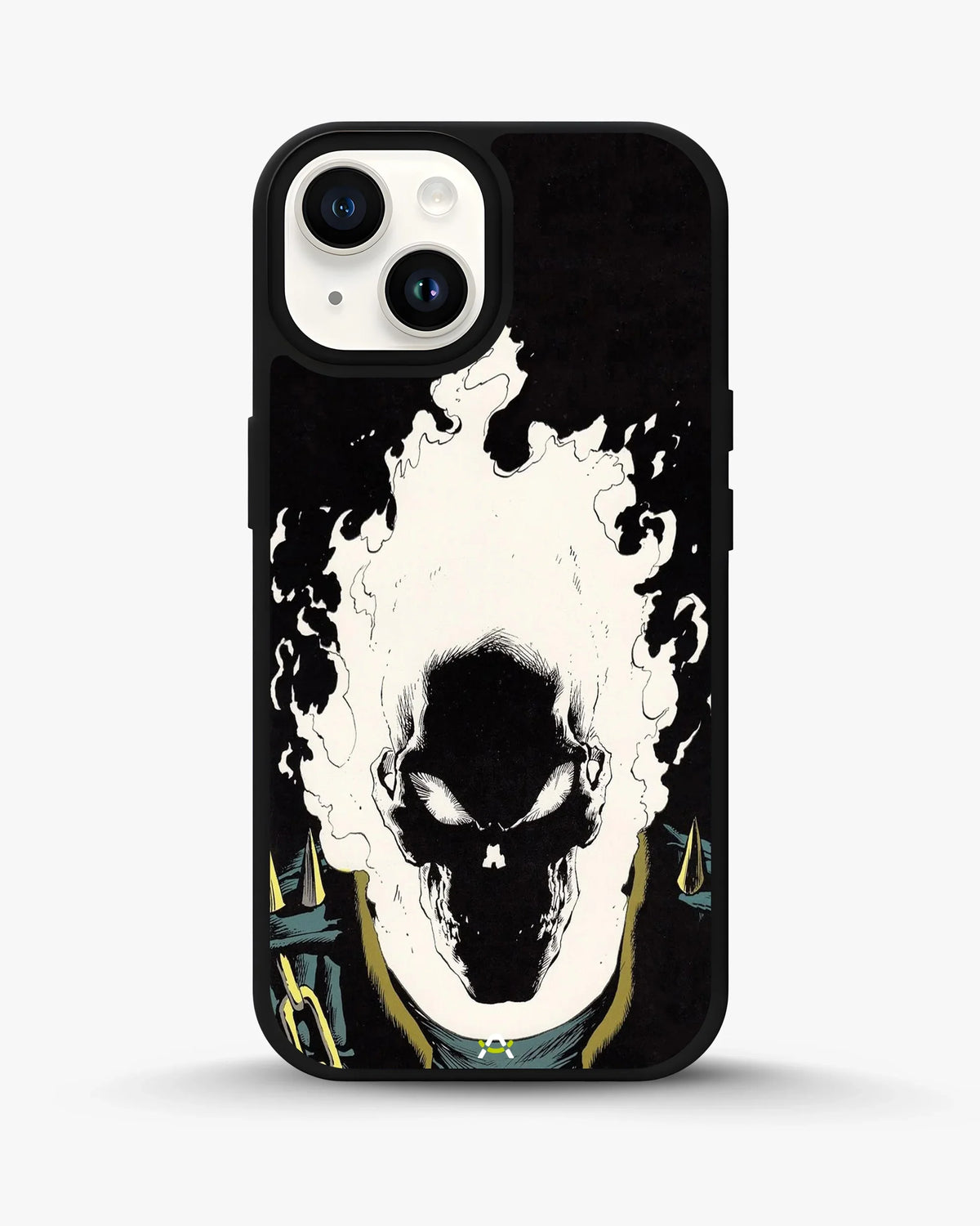 Blazing Comic Skull Phone Case - Flaming Comic Art Print for iPhone, Samsung, Pixel, OnePlus & Vivo