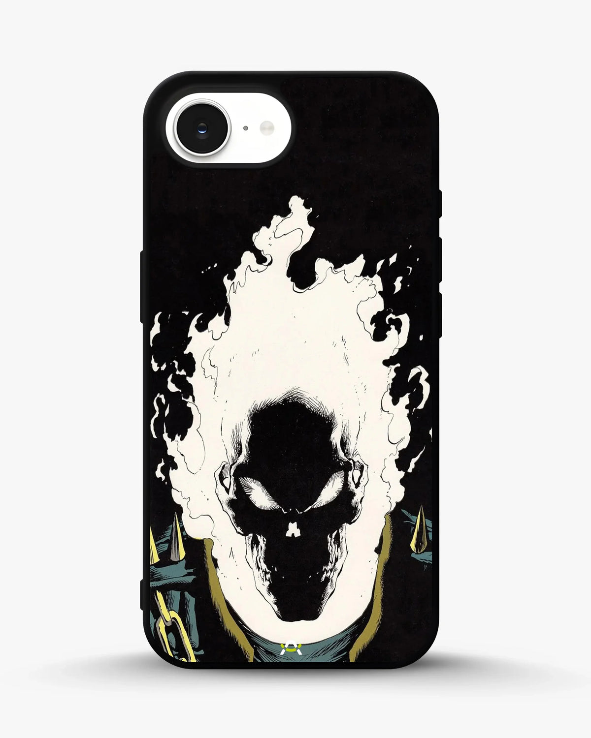 Blazing Comic Skull Phone Case - Flaming Comic Art Print for iPhone, Samsung, Pixel, OnePlus & Vivo