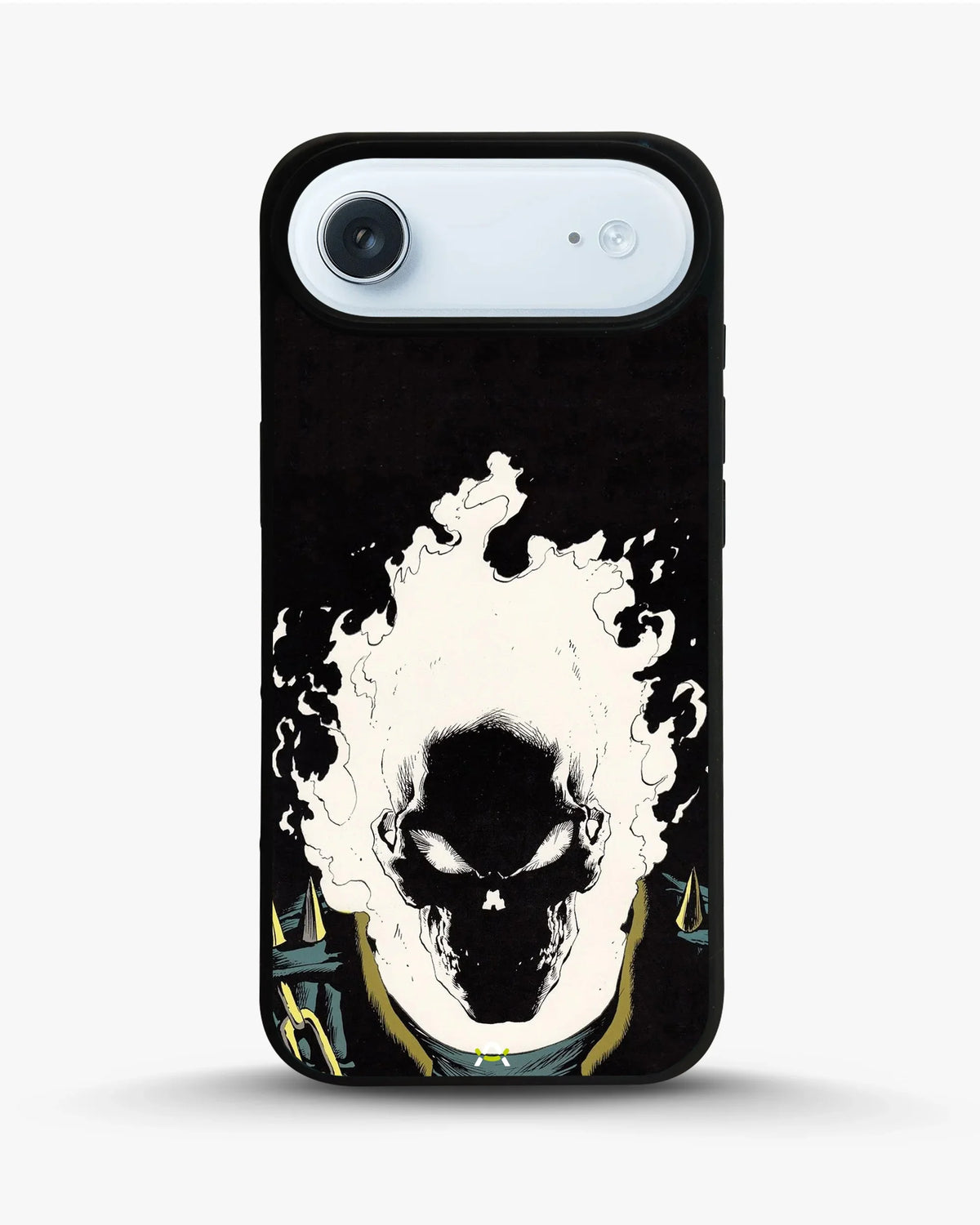 Blazing Comic Skull Phone Case - Flaming Comic Art Print for iPhone, Samsung, Pixel, OnePlus & Vivo