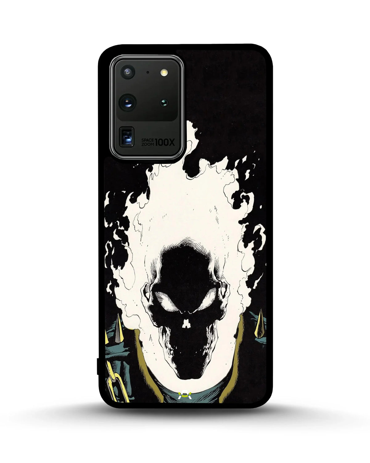 Blazing Comic Skull Phone Case - Flaming Comic Art Print for iPhone, Samsung, Pixel, OnePlus & Vivo