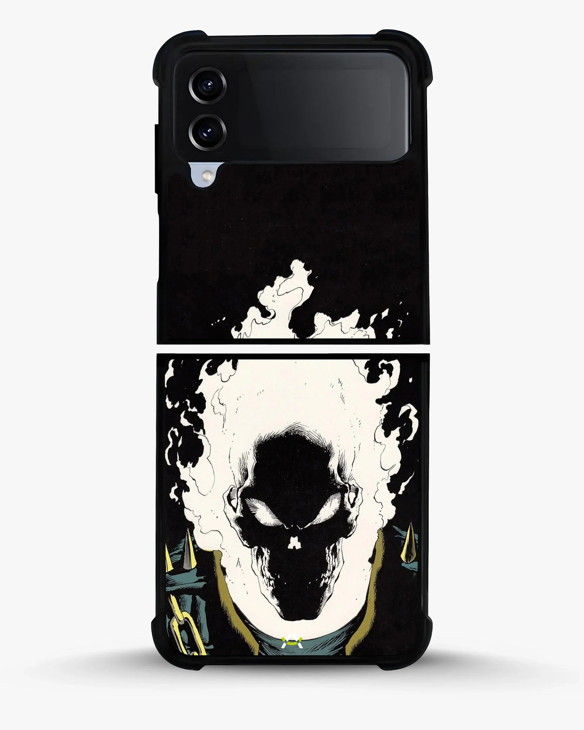 Blazing Comic Skull Phone Case - Flaming Comic Art Print for iPhone, Samsung, Pixel, OnePlus & Vivo