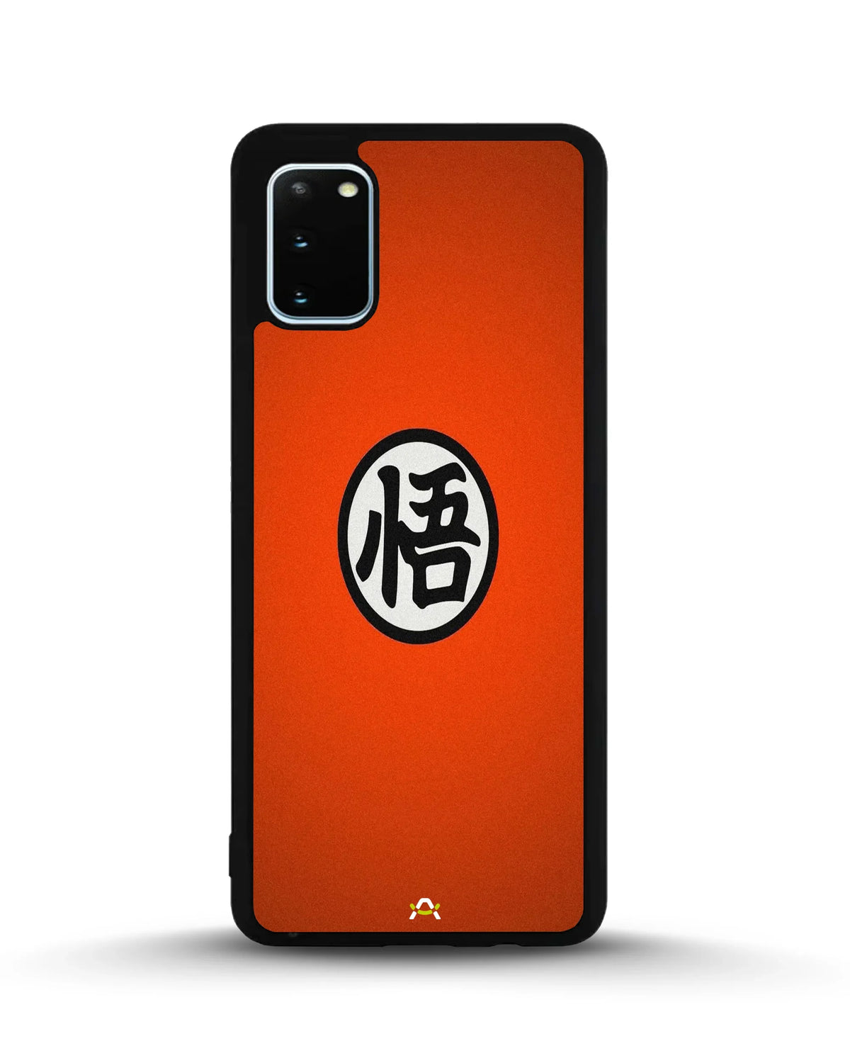 Bold Kanji Circle Phone Case - Minimal Orange Symbol Print for iPhone, Samsung, Pixel, OnePlus & Vivo