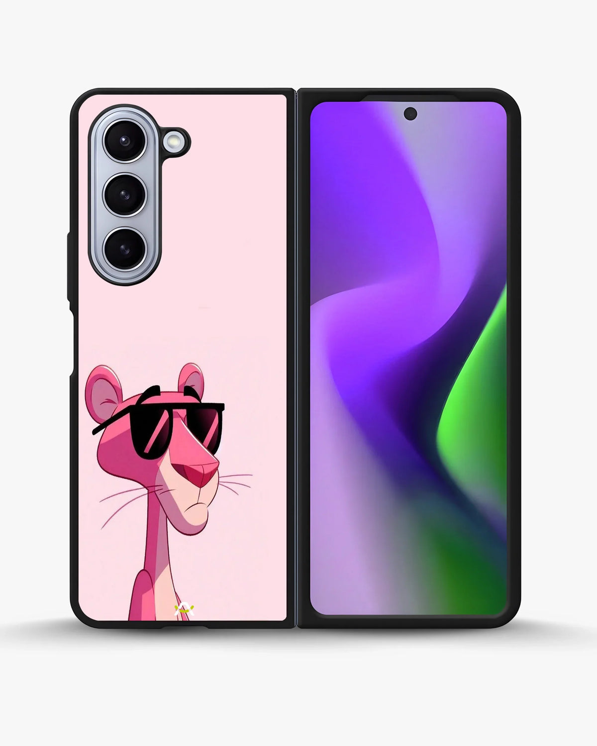 Cool Cartoon Cat Phone Case - Pink Sunglasses Print for iPhone, Samsung, Pixel, OnePlus & Vivo