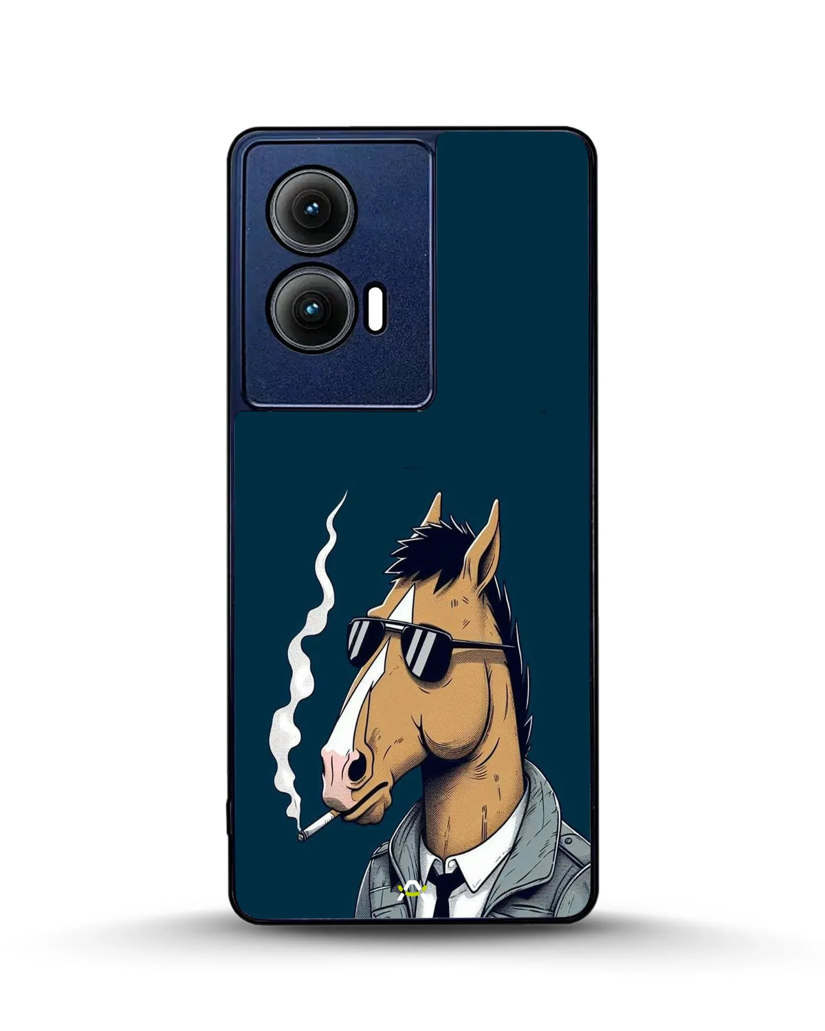 Cool Horse Sunglasses Phone Case - Quirky Blue Art Print for iPhone, Samsung, Pixel, OnePlus & Vivo