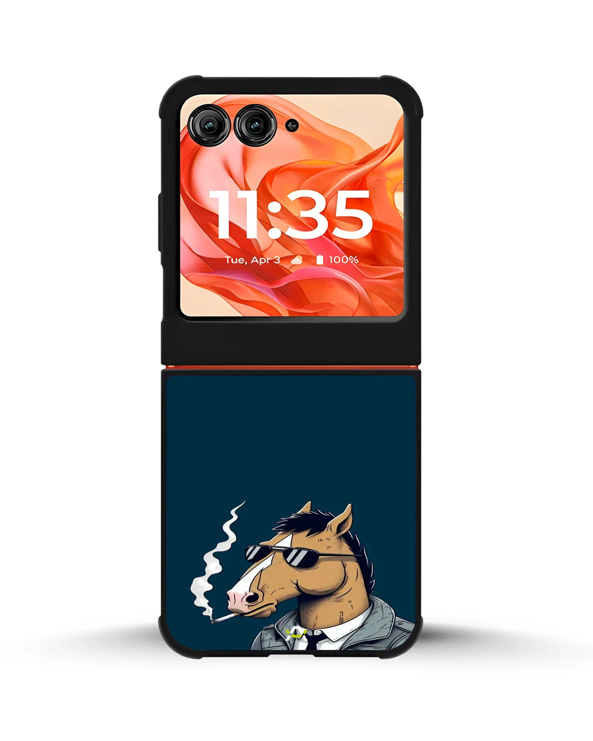 Cool Horse Sunglasses Phone Case - Quirky Blue Art Print for iPhone, Samsung, Pixel, OnePlus & Vivo