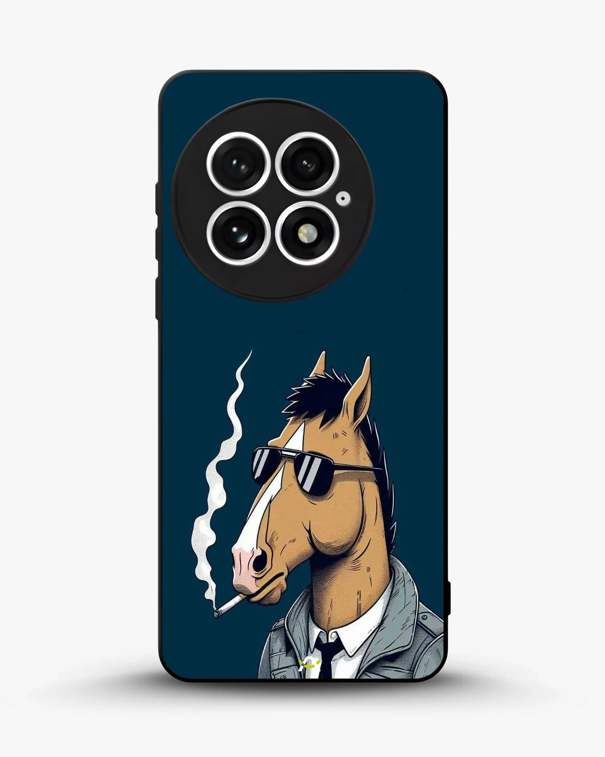 Cool Horse Sunglasses Phone Case - Quirky Blue Art Print for iPhone, Samsung, Pixel, OnePlus & Vivo
