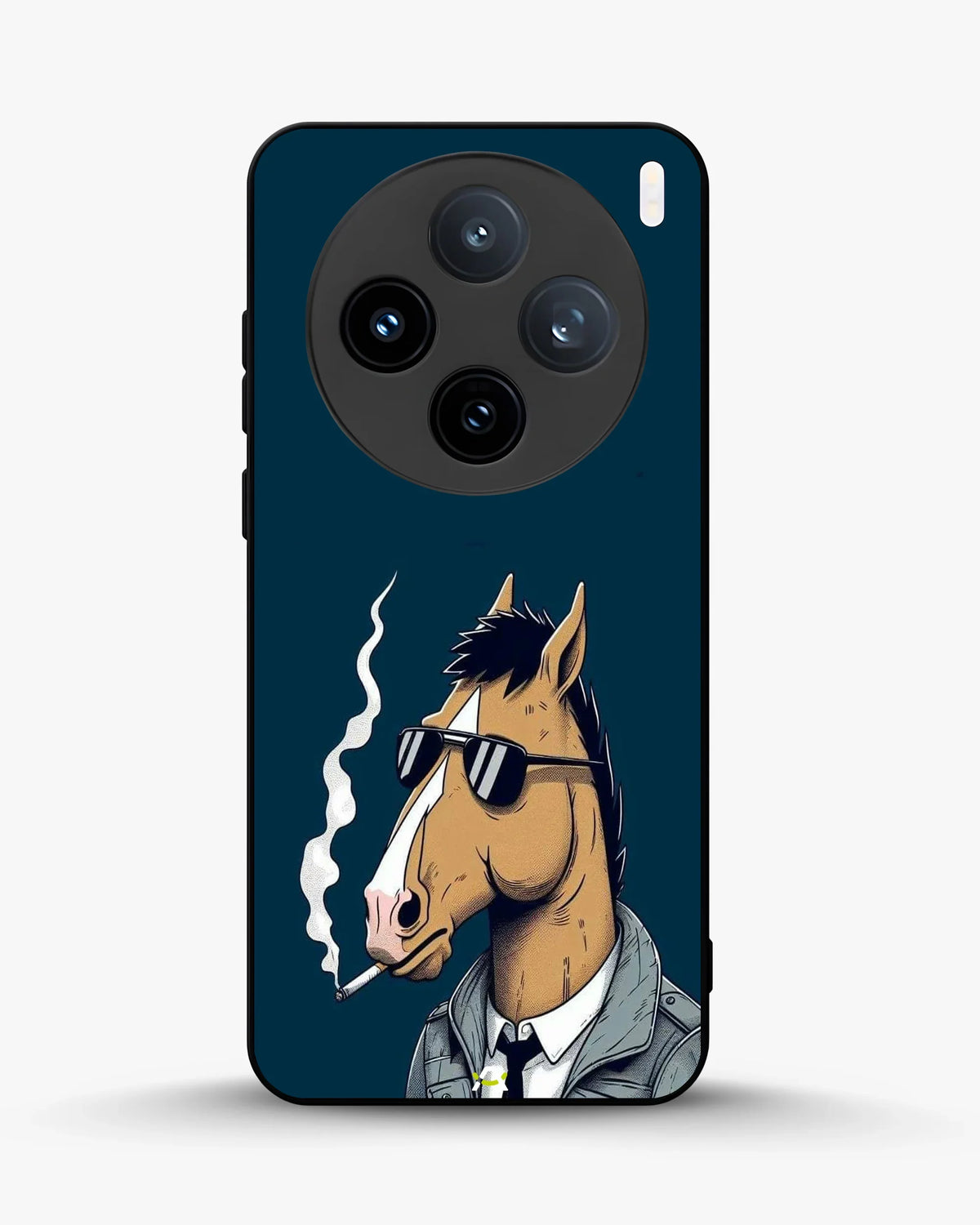 Cool Horse Sunglasses Phone Case - Quirky Blue Art Print for iPhone, Samsung, Pixel, OnePlus & Vivo