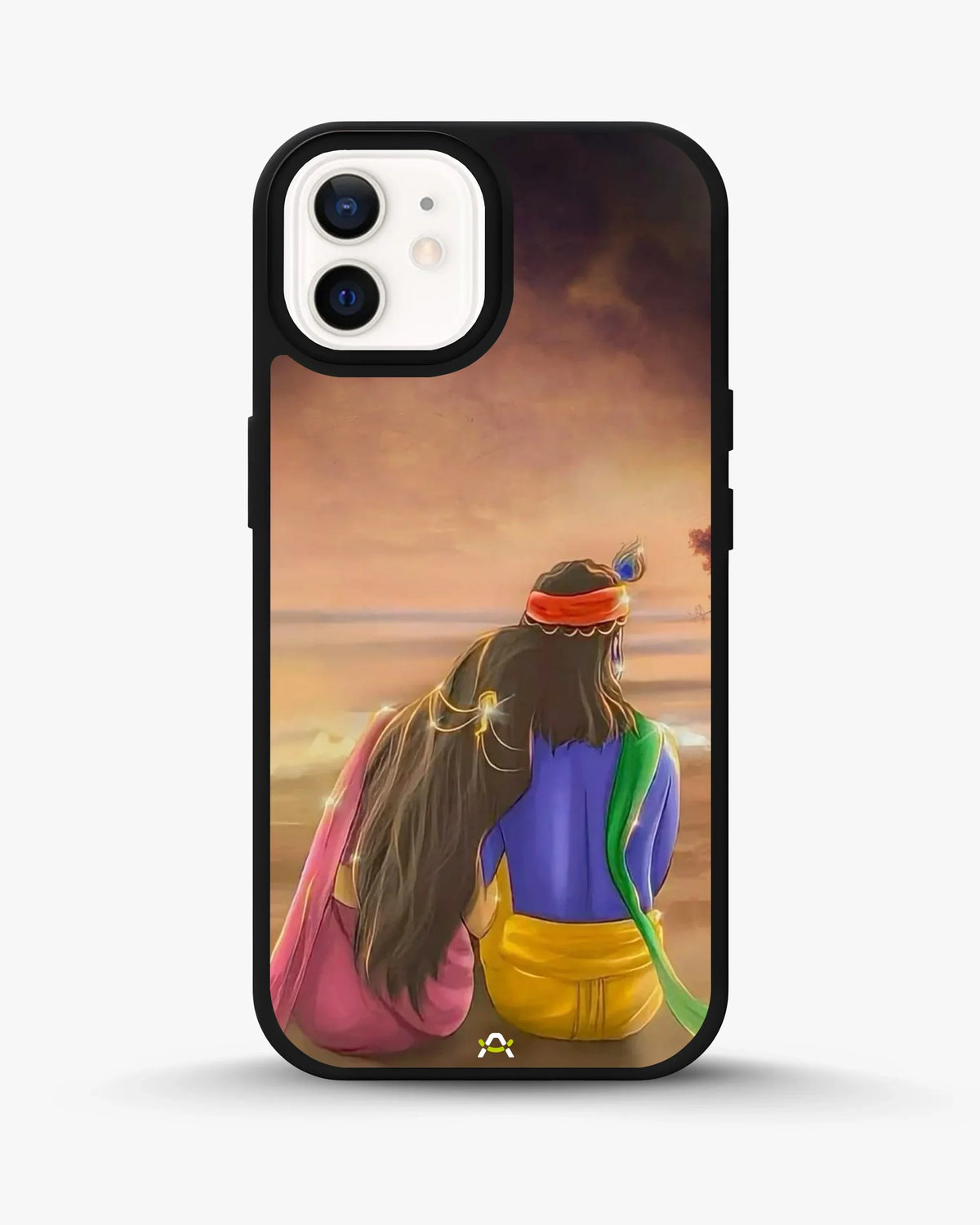 Couple Sunset Phone Case - Calm Pink Art Print for iPhone, Samsung, Pixel, OnePlus & Vivo