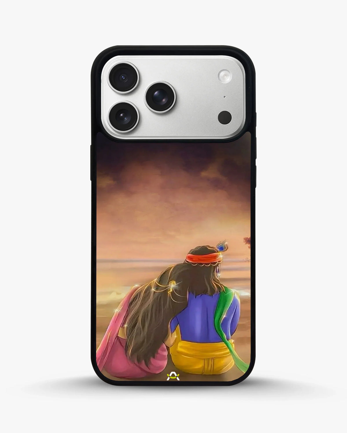 Couple Sunset Phone Case - Calm Pink Art Print for iPhone, Samsung, Pixel, OnePlus & Vivo