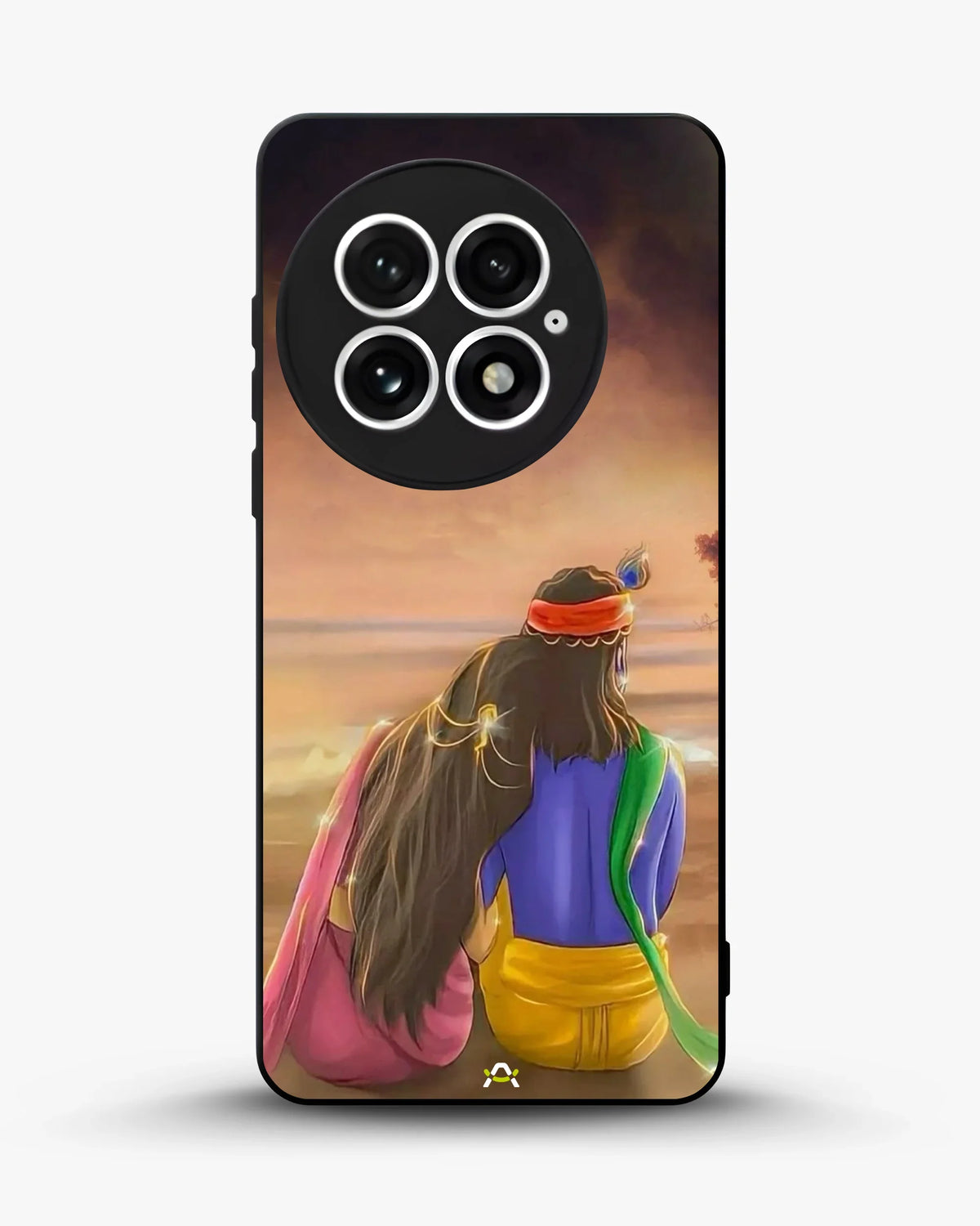 Couple Sunset Phone Case - Calm Pink Art Print for iPhone, Samsung, Pixel, OnePlus & Vivo