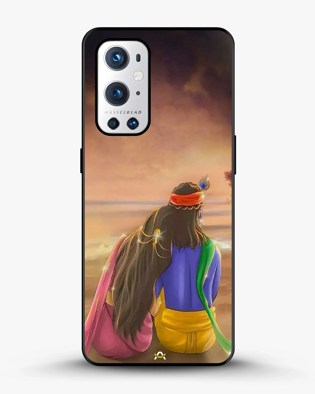 Couple Sunset Phone Case - Calm Pink Art Print for iPhone, Samsung, Pixel, OnePlus & Vivo