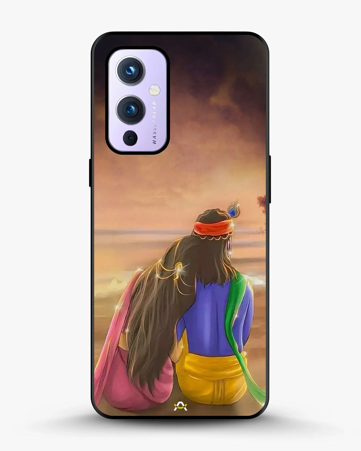 Couple Sunset Phone Case - Calm Pink Art Print for iPhone, Samsung, Pixel, OnePlus & Vivo