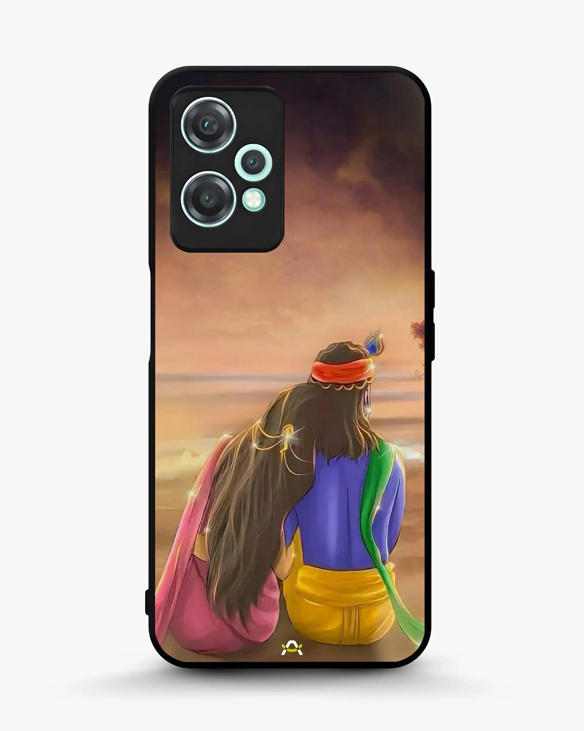 Couple Sunset Phone Case - Calm Pink Art Print for iPhone, Samsung, Pixel, OnePlus & Vivo