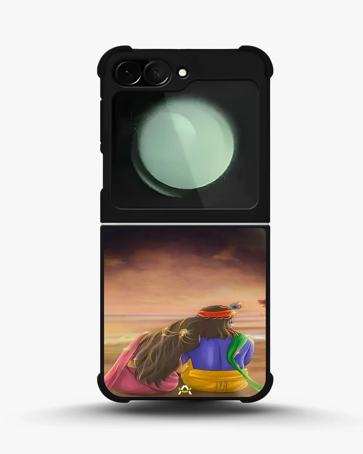 Couple Sunset Phone Case - Calm Pink Art Print for iPhone, Samsung, Pixel, OnePlus & Vivo