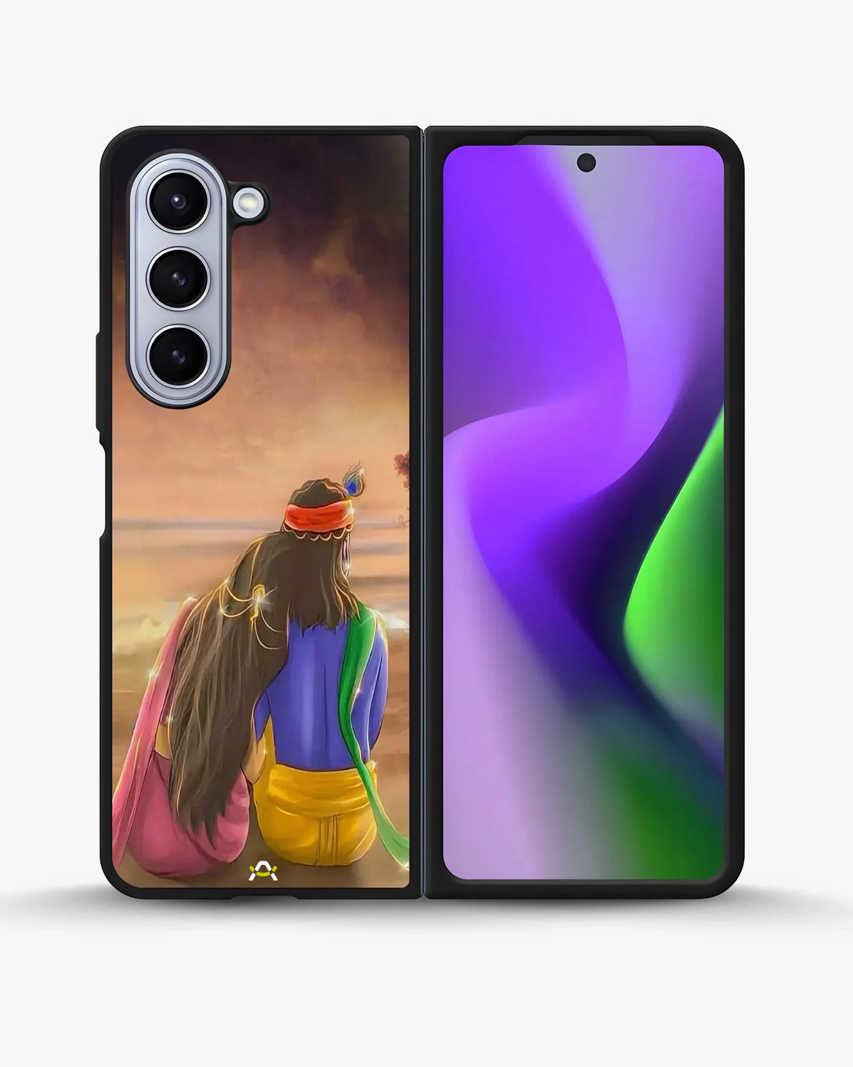 Couple Sunset Phone Case - Calm Pink Art Print for iPhone, Samsung, Pixel, OnePlus & Vivo