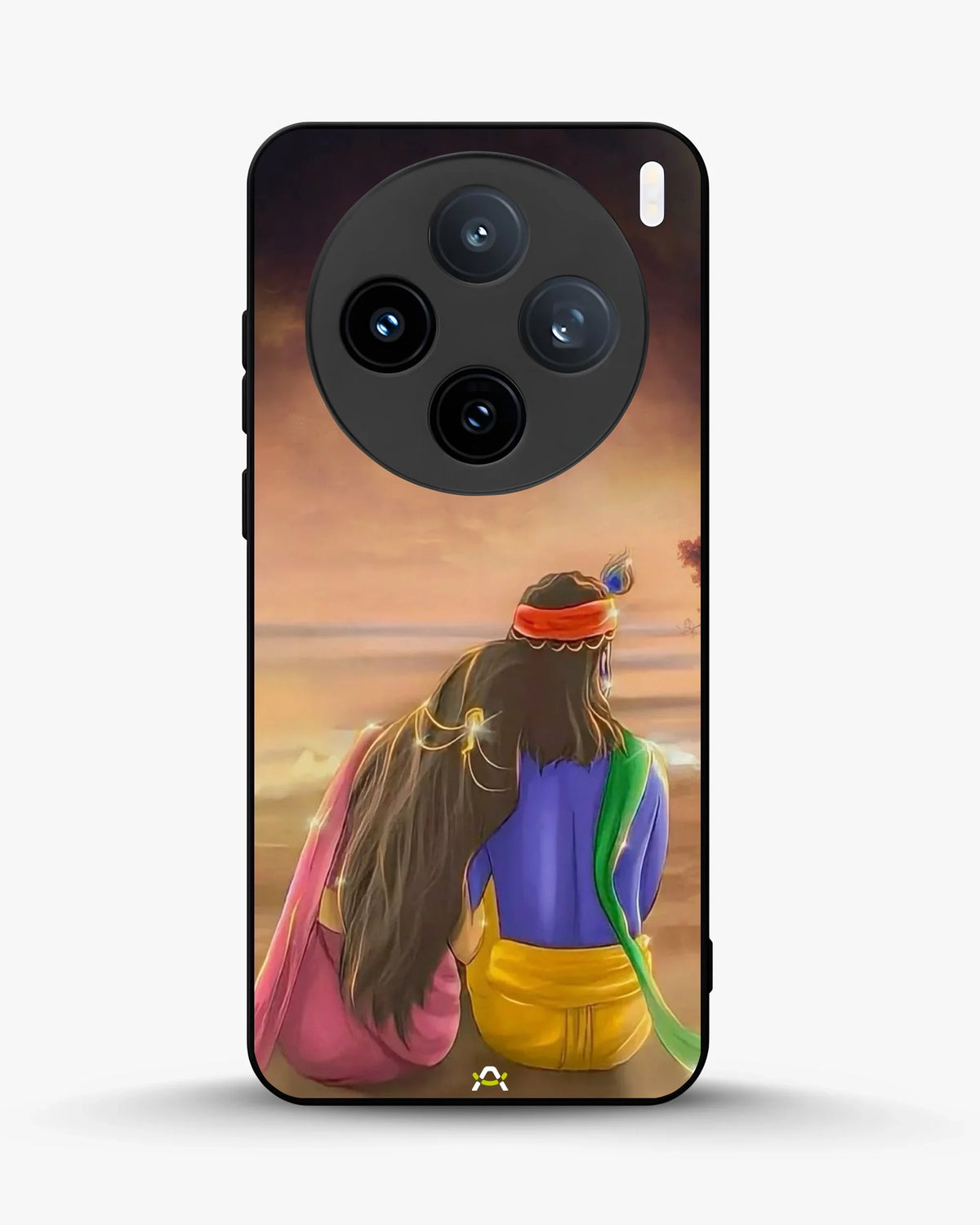 Couple Sunset Phone Case - Calm Pink Art Print for iPhone, Samsung, Pixel, OnePlus & Vivo