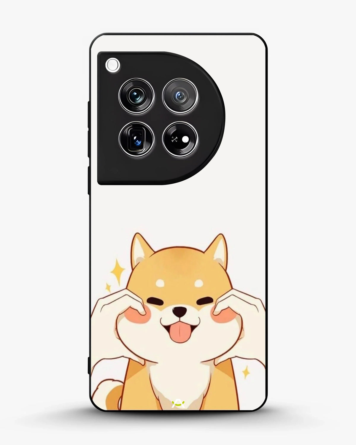 Cute Shiba Inu Phone Case - Cartoon Golden Dog Print for iPhone, Samsung, Pixel, OnePlus & Vivo