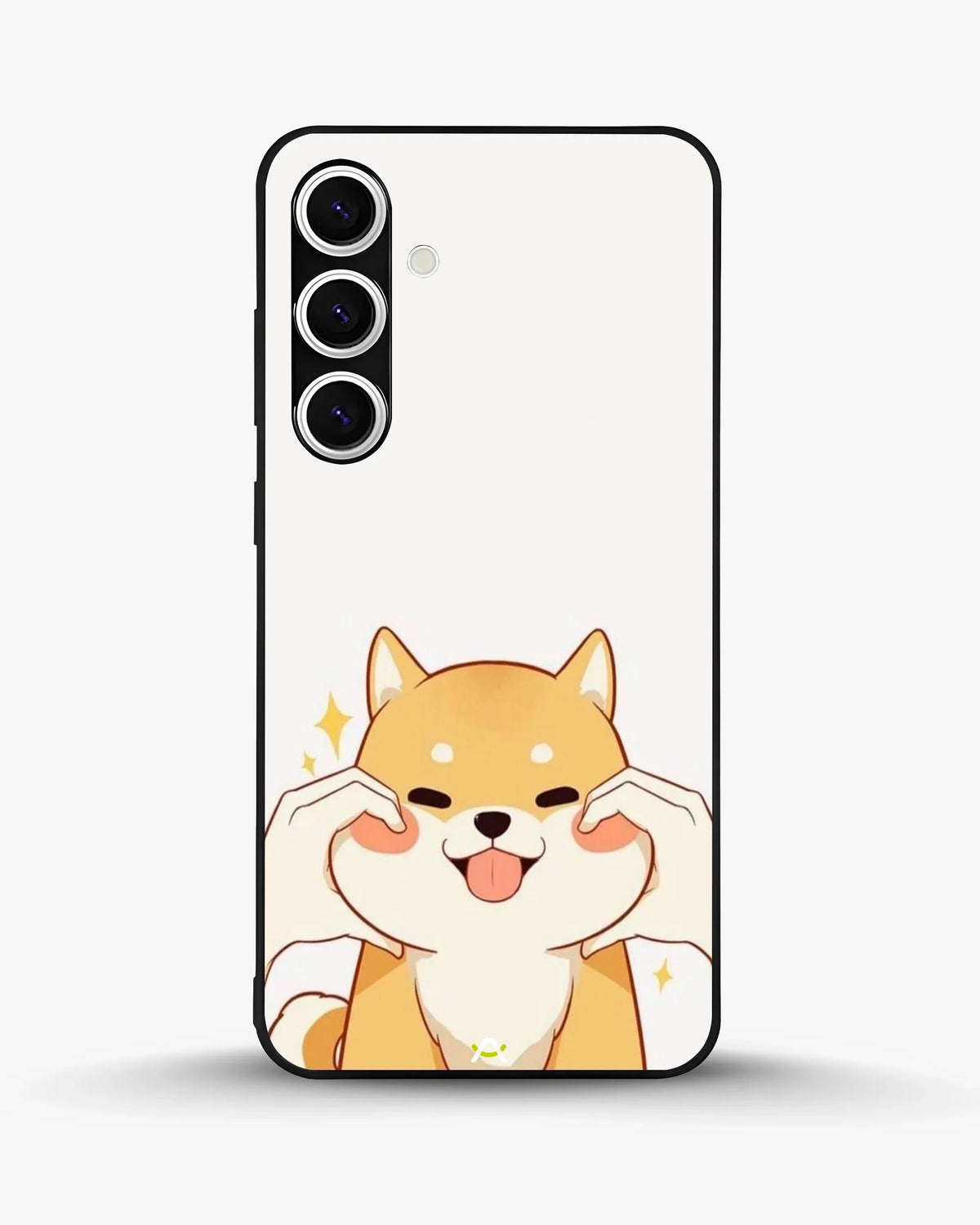 Cute Shiba Inu Phone Case - Cartoon Golden Dog Print for iPhone, Samsung, Pixel, OnePlus & Vivo